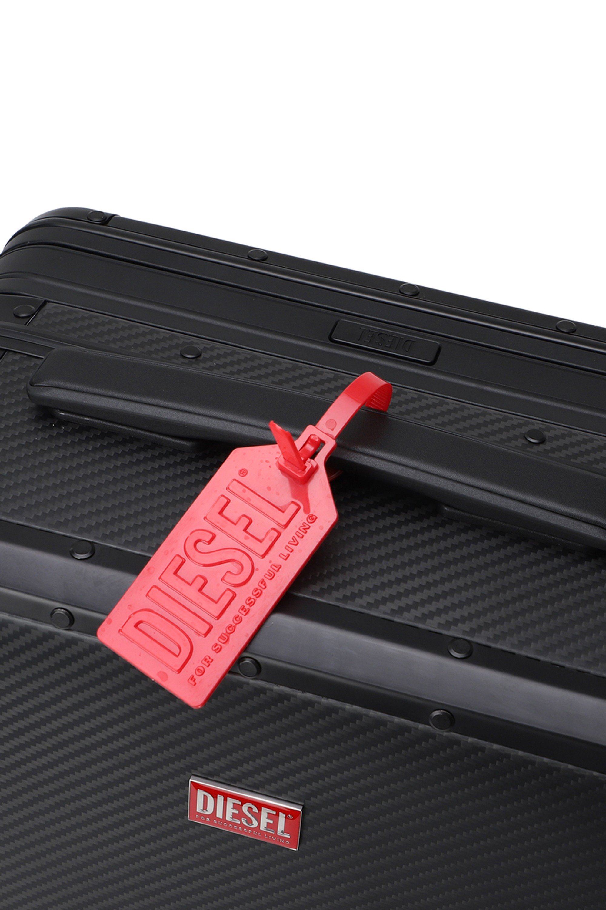 Black Carbon Fiber Suitcase