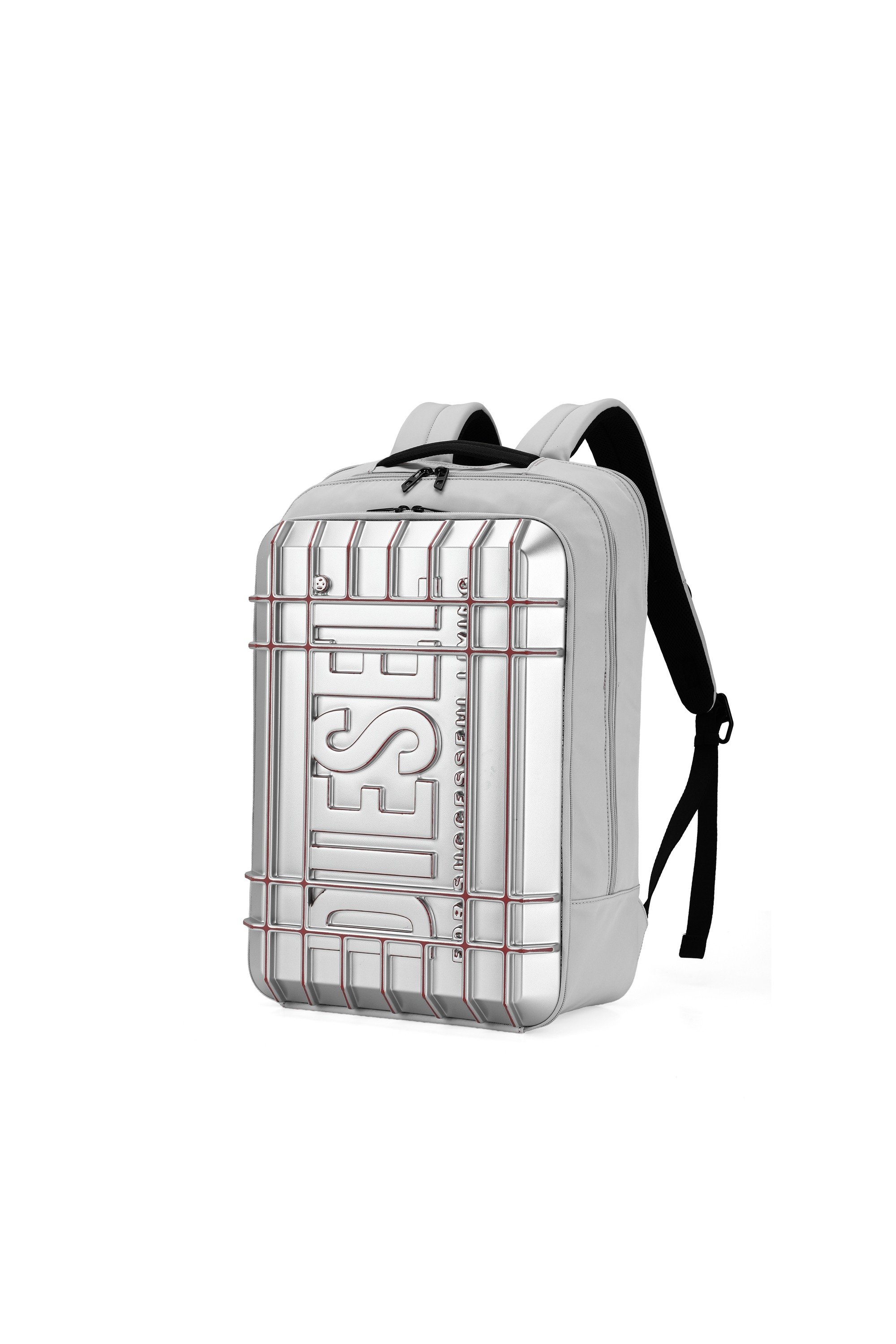 Silver Rugged Travel Backpack