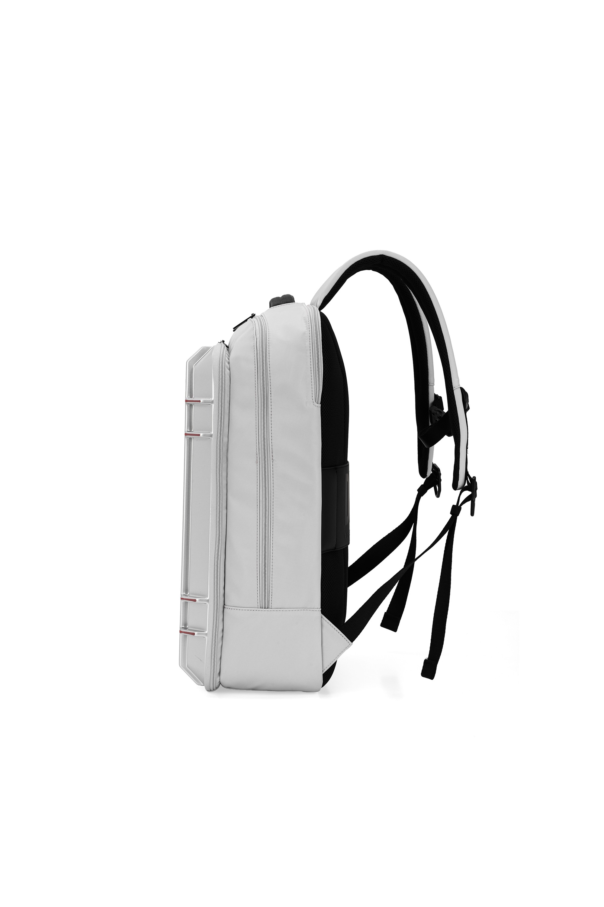 Silver Rugged Travel Backpack