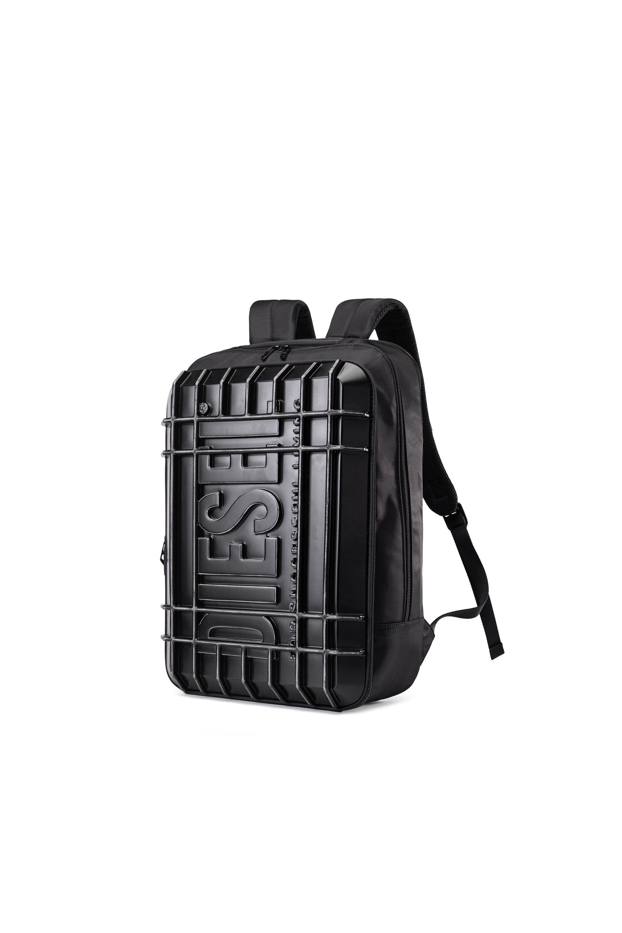 Black Rugged Travel Backpack