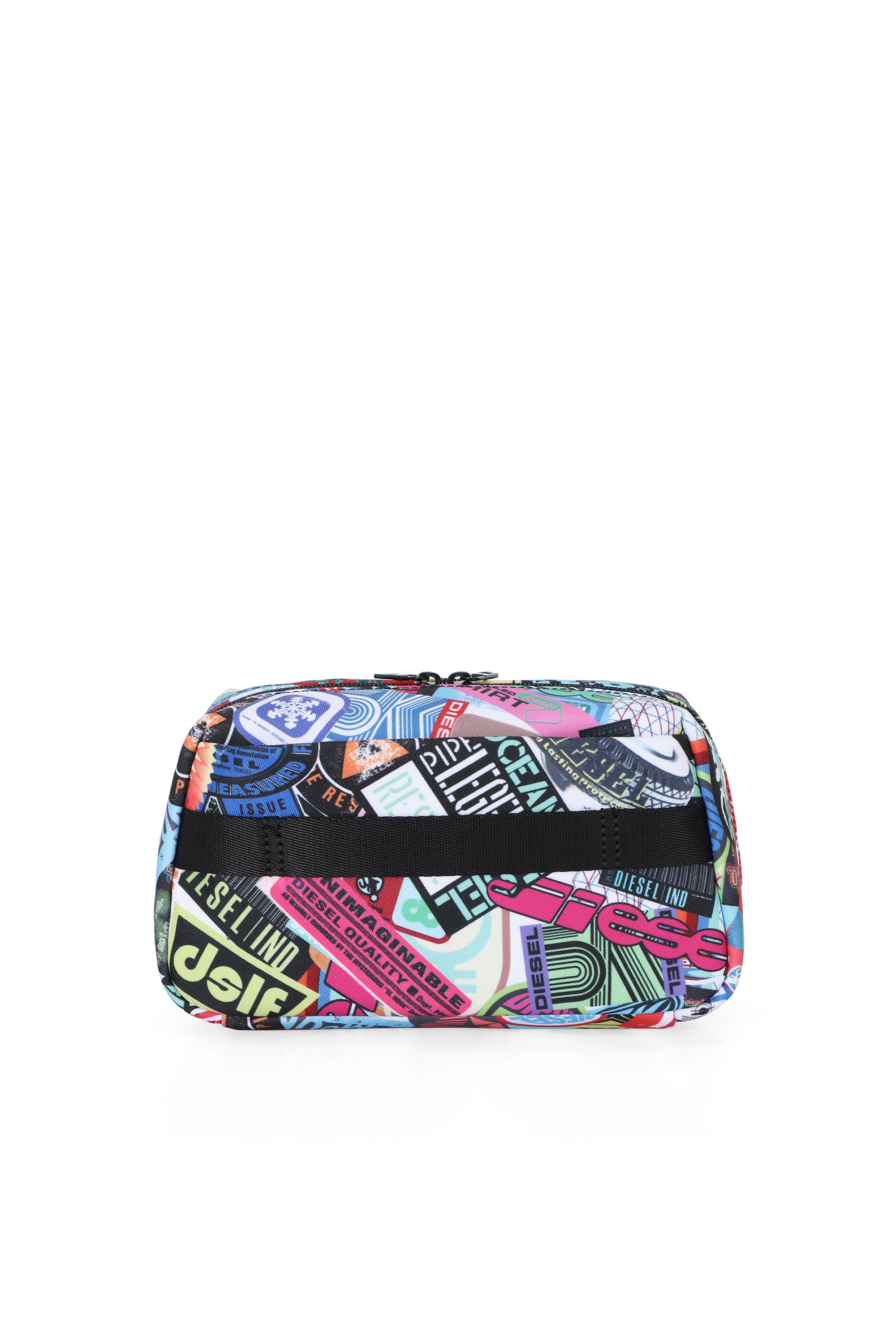 Multicolor Beauty Case With Stickers