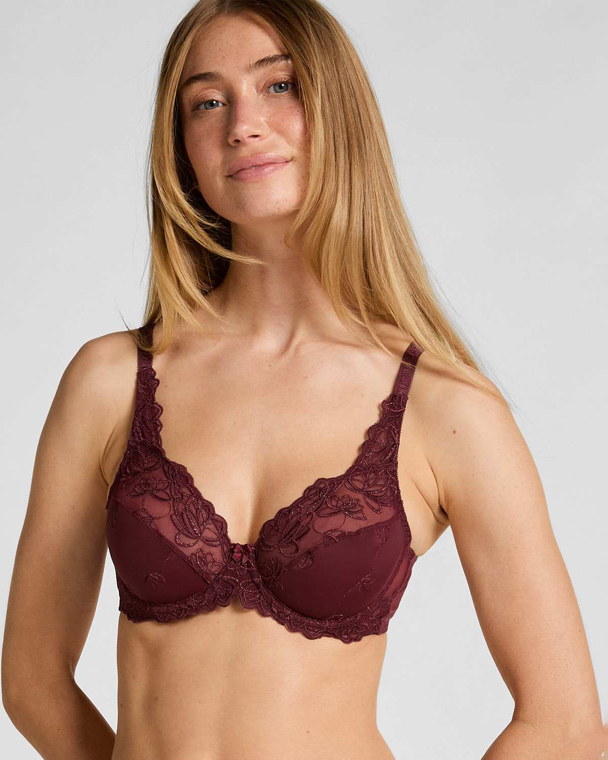 Purple Diva Non-Padded Underwired Bra