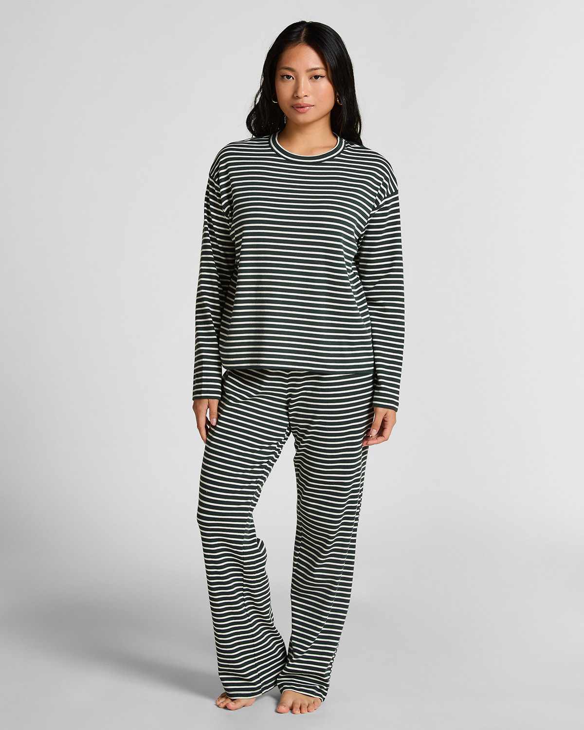 Green Pyjamaset Cotton Jersey