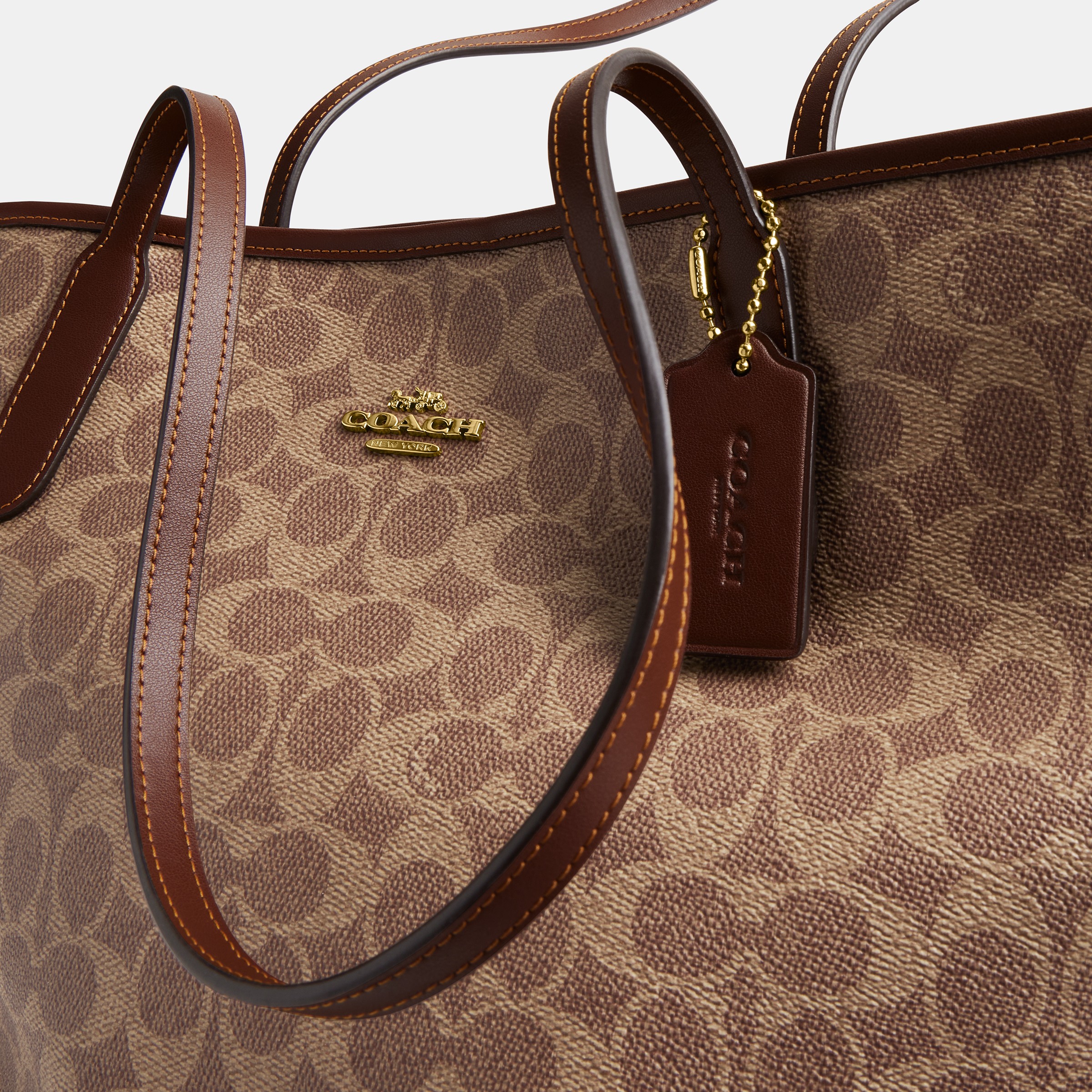 City Tote Bag In Signature Canvas