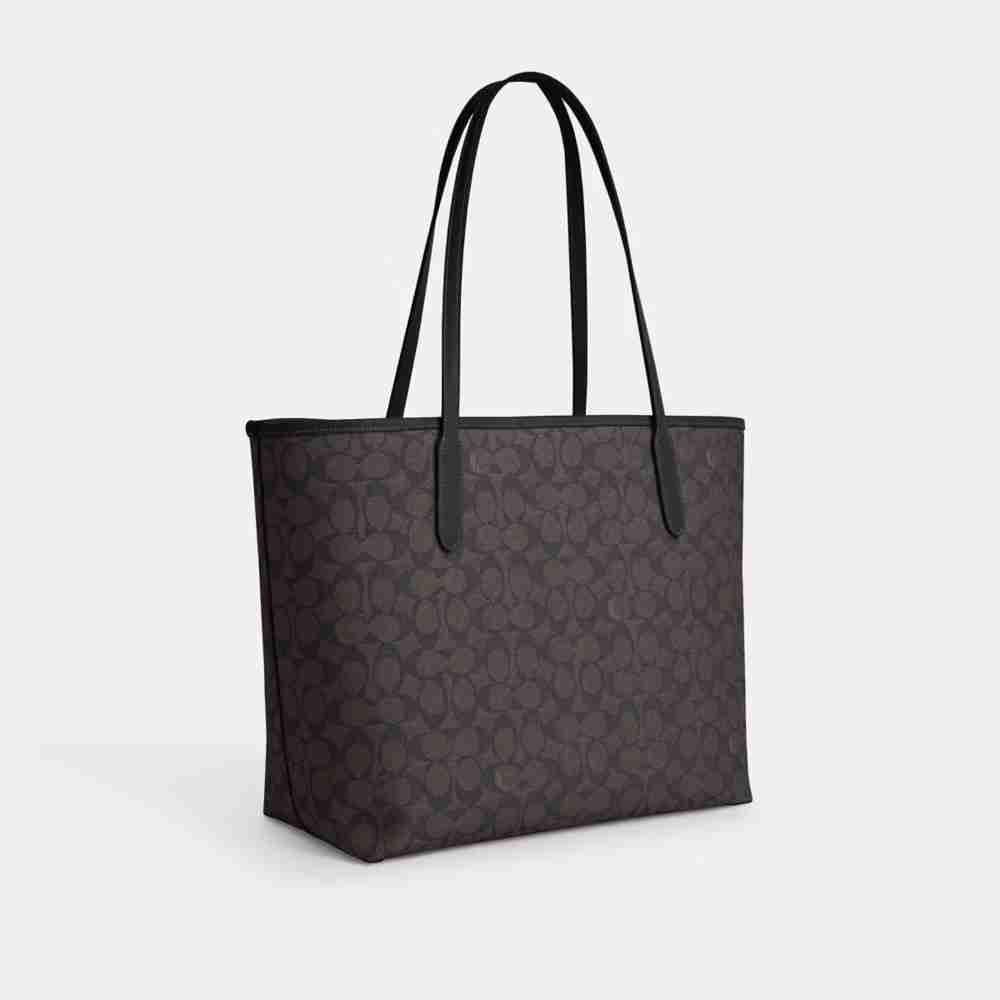 City Tote Bag In Signature Canvas