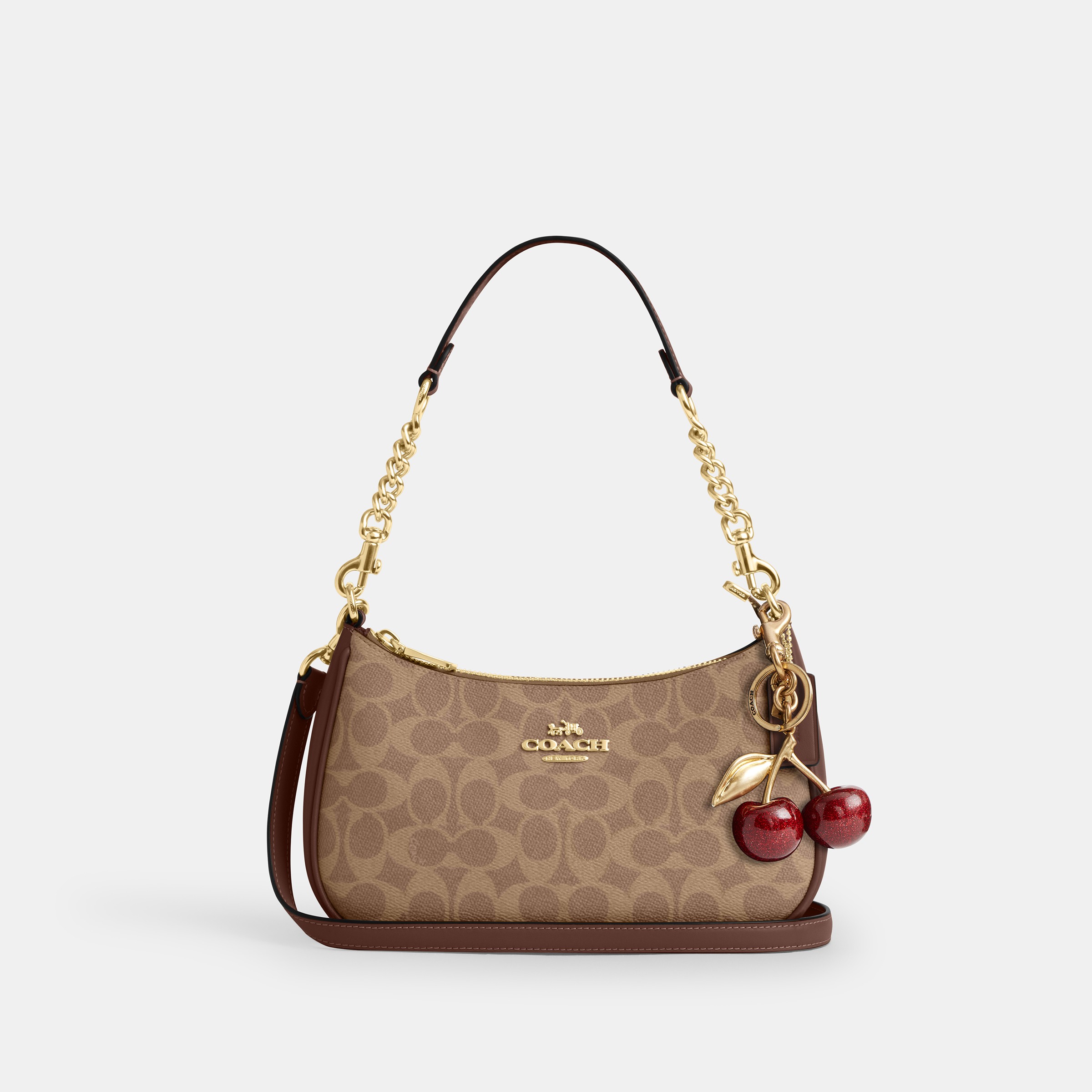 Teri Shoulder Bag In Signature Canvas