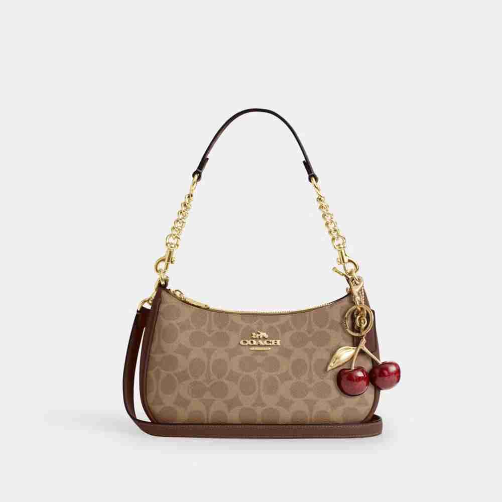 Teri Shoulder Bag In Signature Canvas