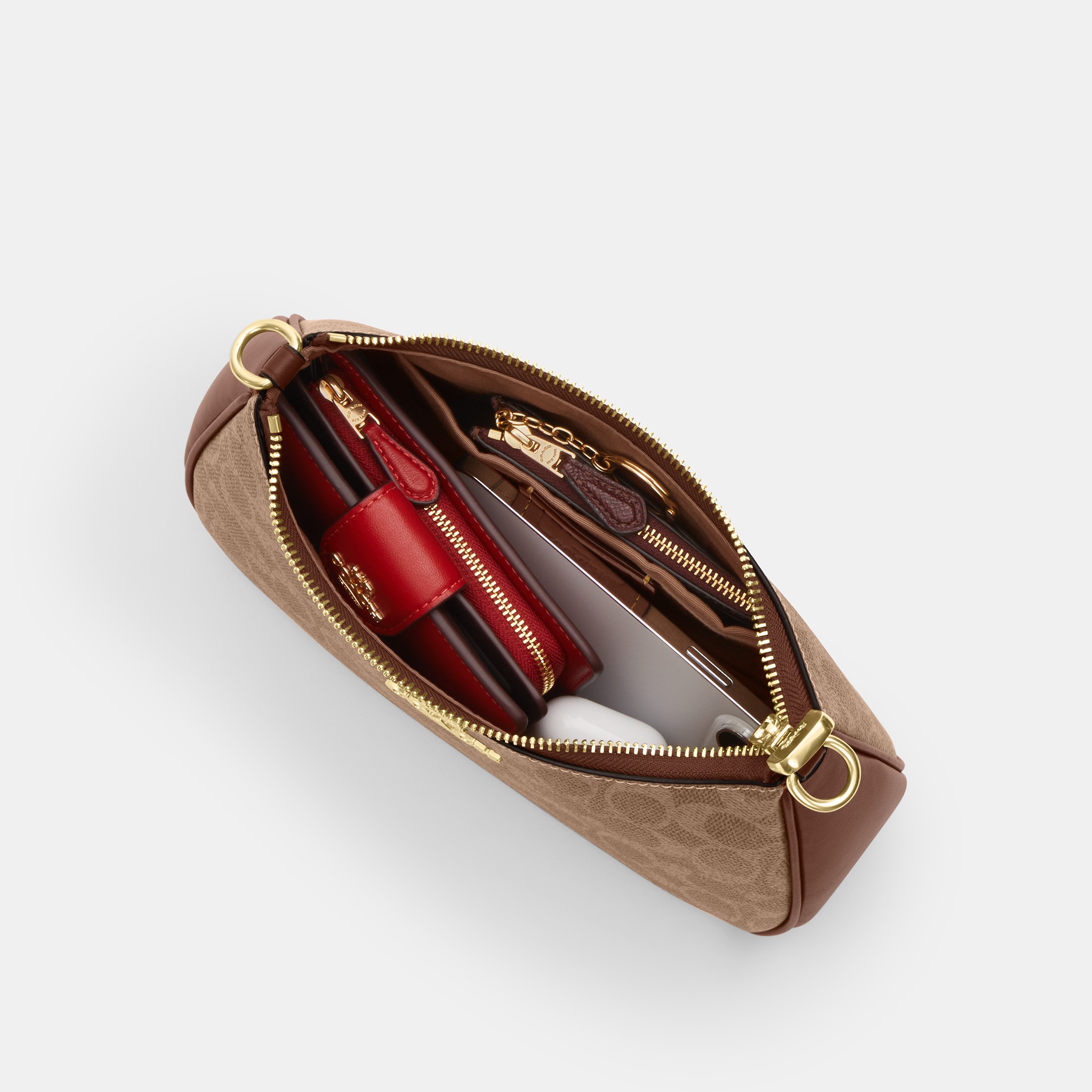 Teri Shoulder Bag In Signature Canvas
