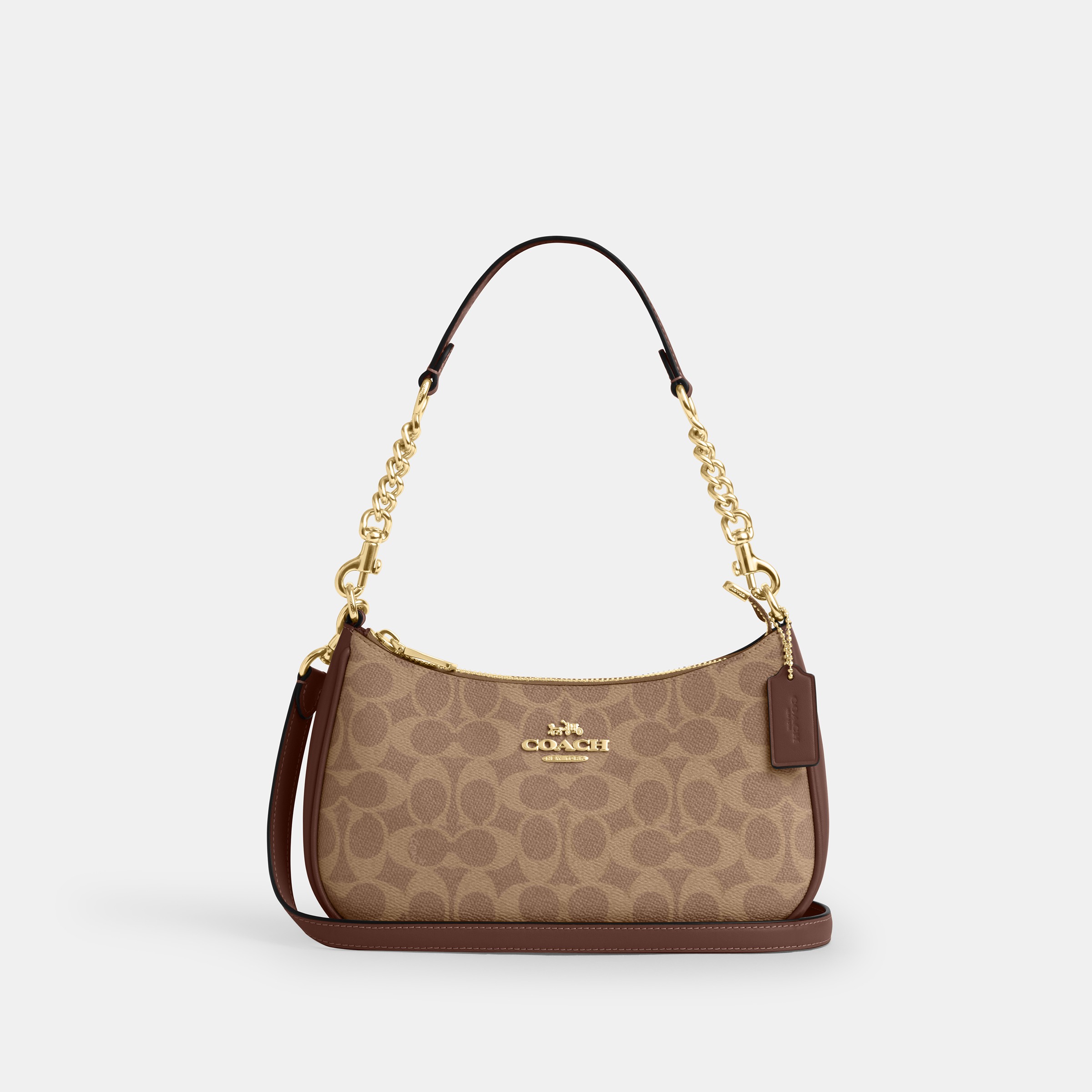 Teri Shoulder Bag In Signature Canvas