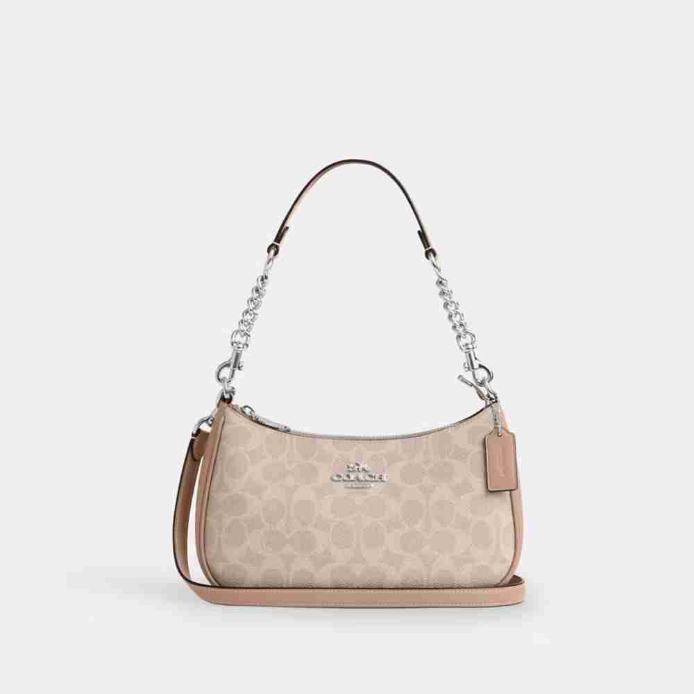 Teri Shoulder Bag In Signature Canvas