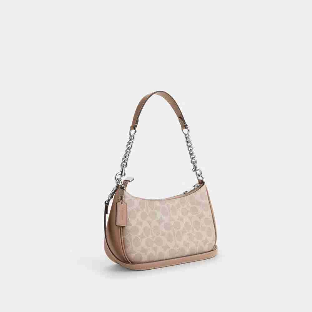 Teri Shoulder Bag In Signature Canvas