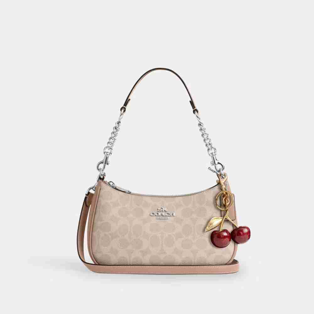 Teri Shoulder Bag In Signature Canvas