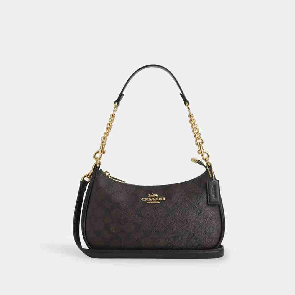Teri Shoulder Bag In Signature Canvas