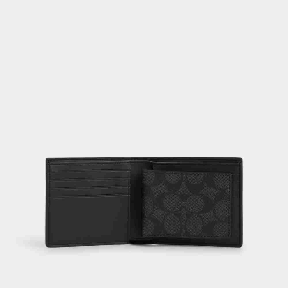 3-In-1 Wallet In Signature Canvas