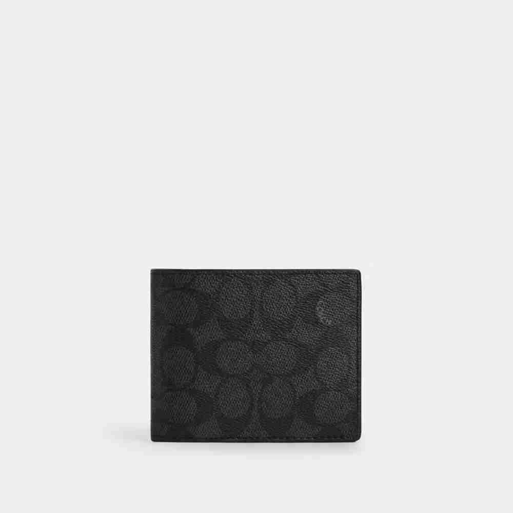 3-In-1 Wallet In Signature Canvas