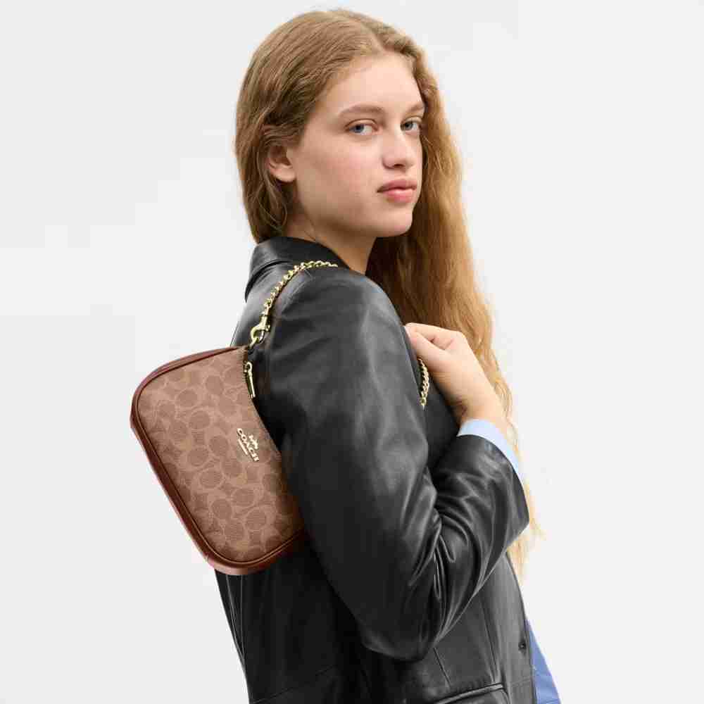 Teri Mini Crossbody Bag In Signature Canvas