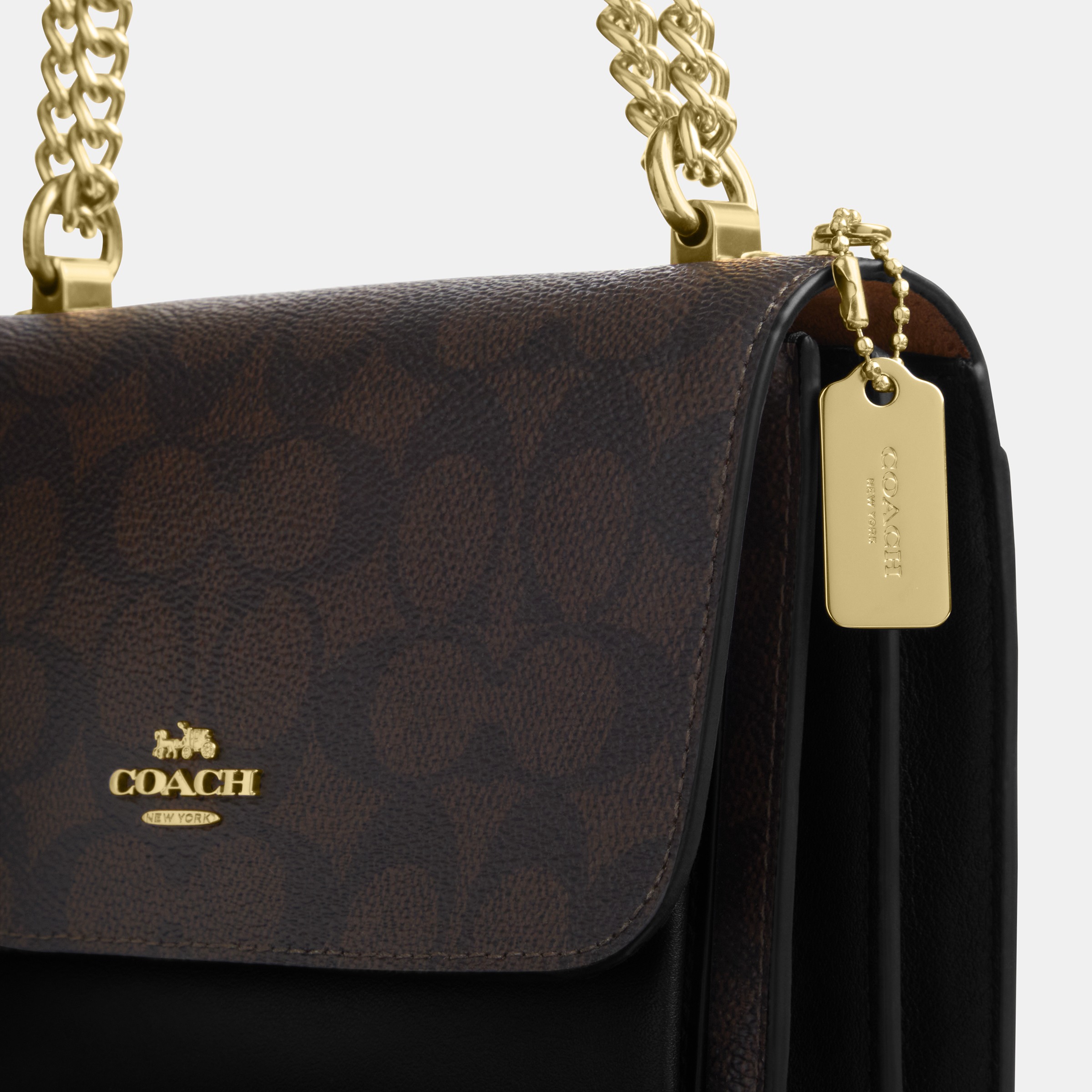 Mini Klare Crossbody Bag In Signature Canvas