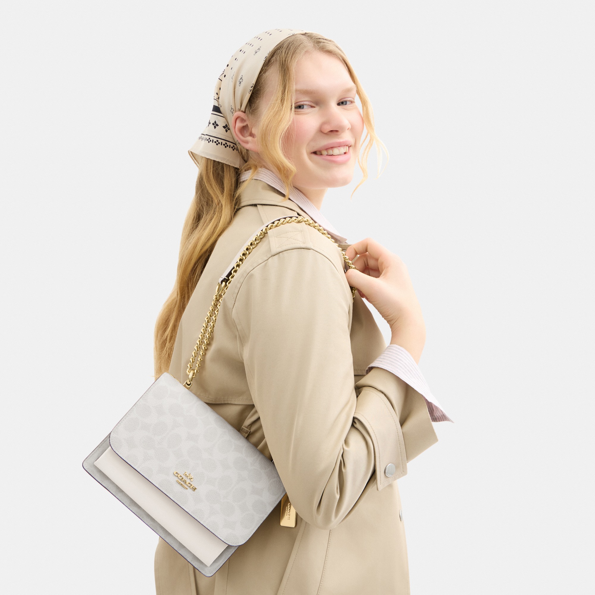 Klare Crossbody Bag In Signature Canvas