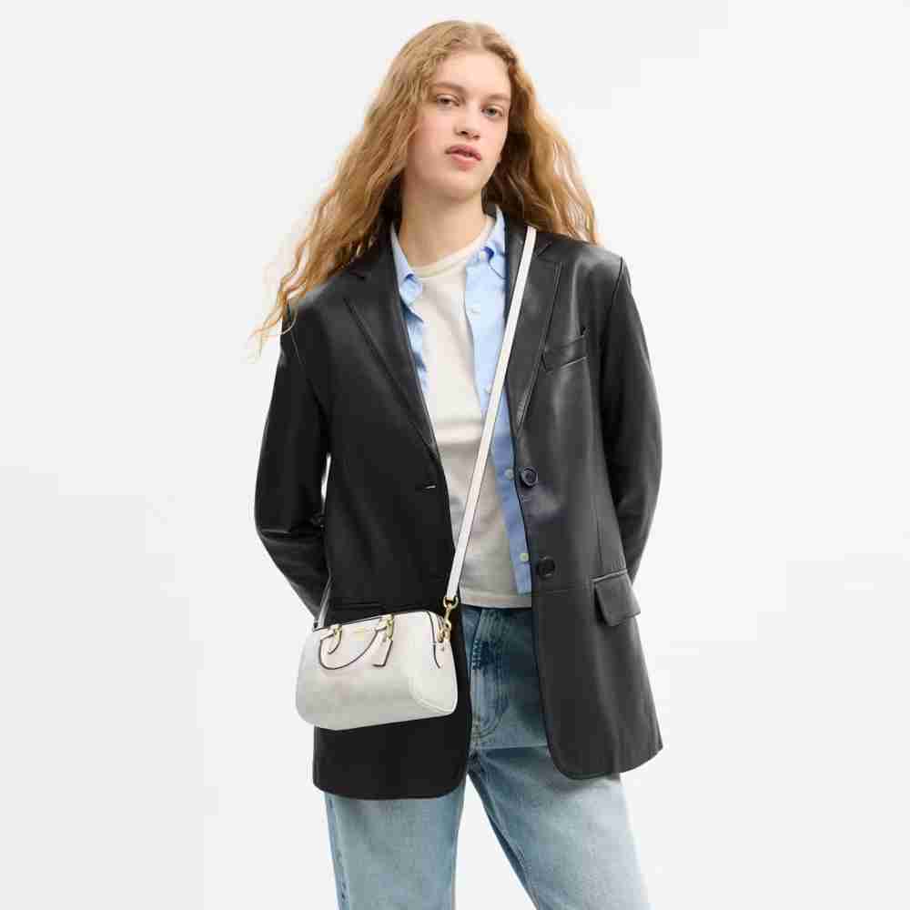 Mini Rowan Crossbody Bag In Signature Canvas