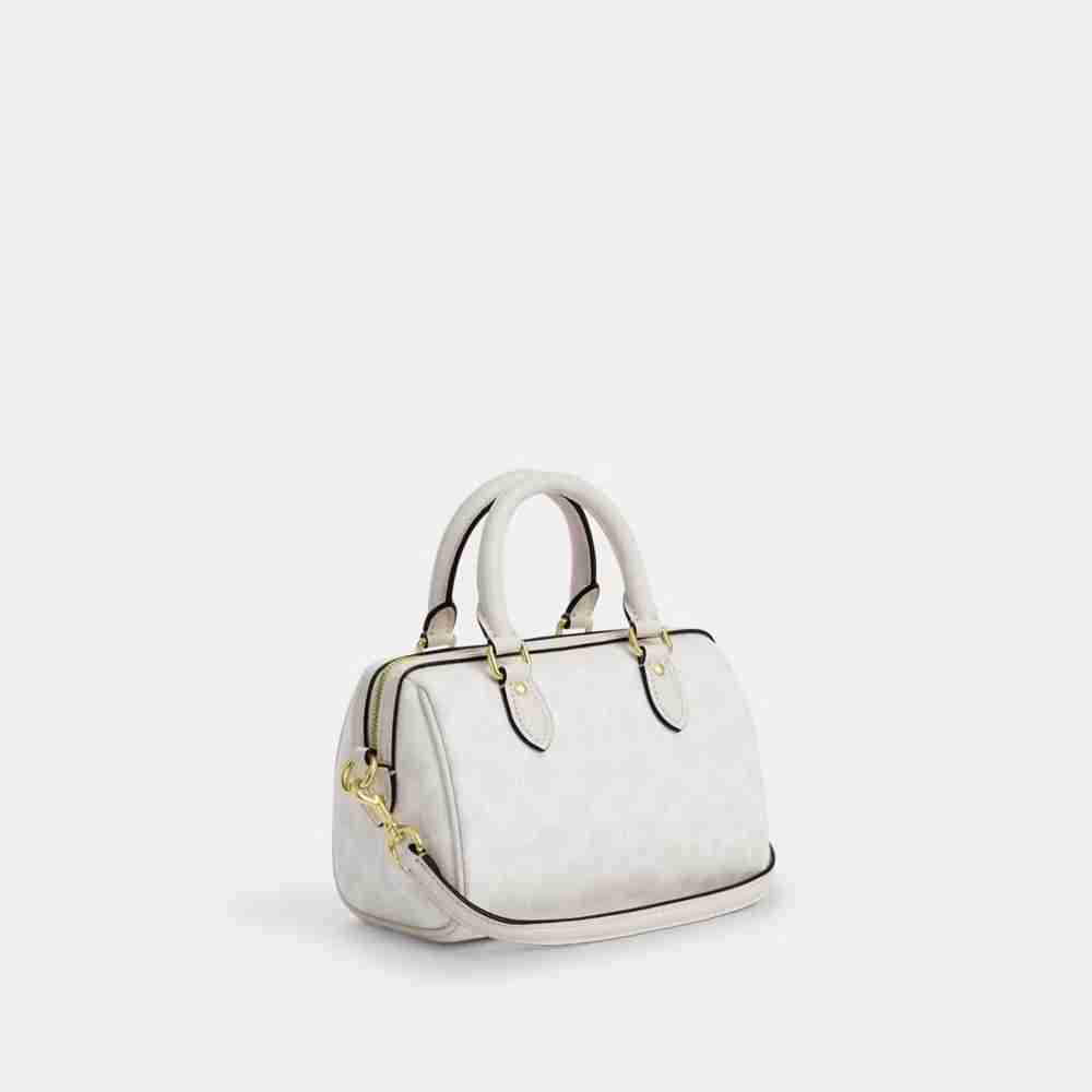 Mini Rowan Crossbody Bag In Signature Canvas