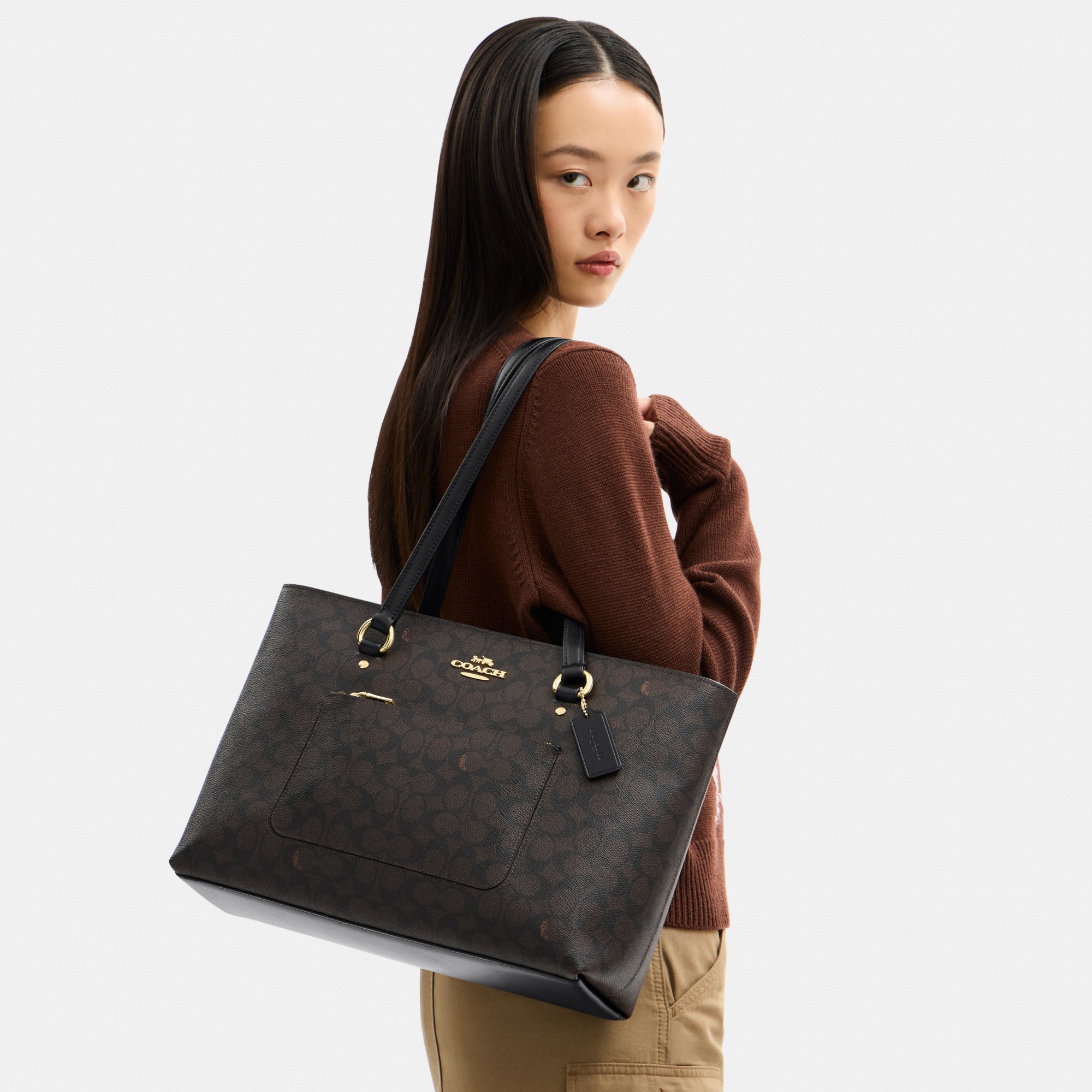 Station Tote Bag In Signature Canvas