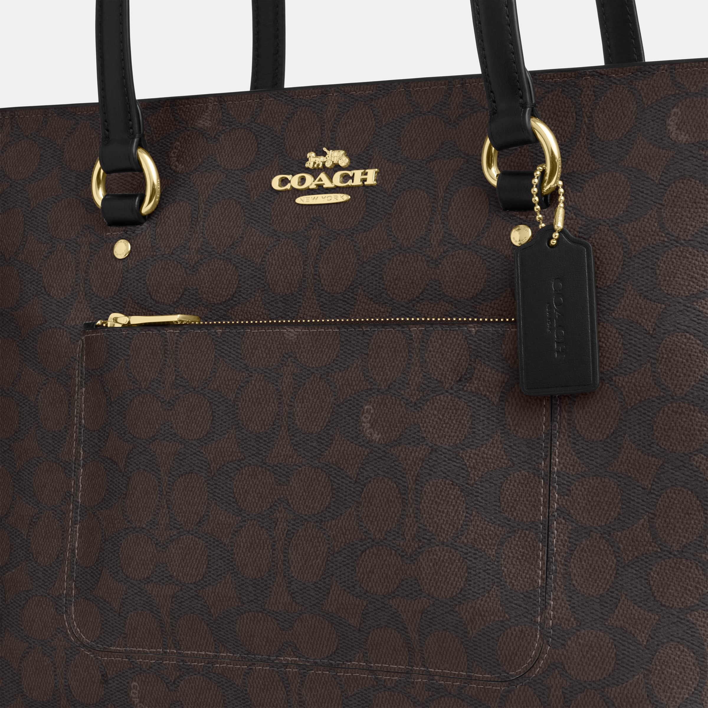 Station Tote Bag In Signature Canvas