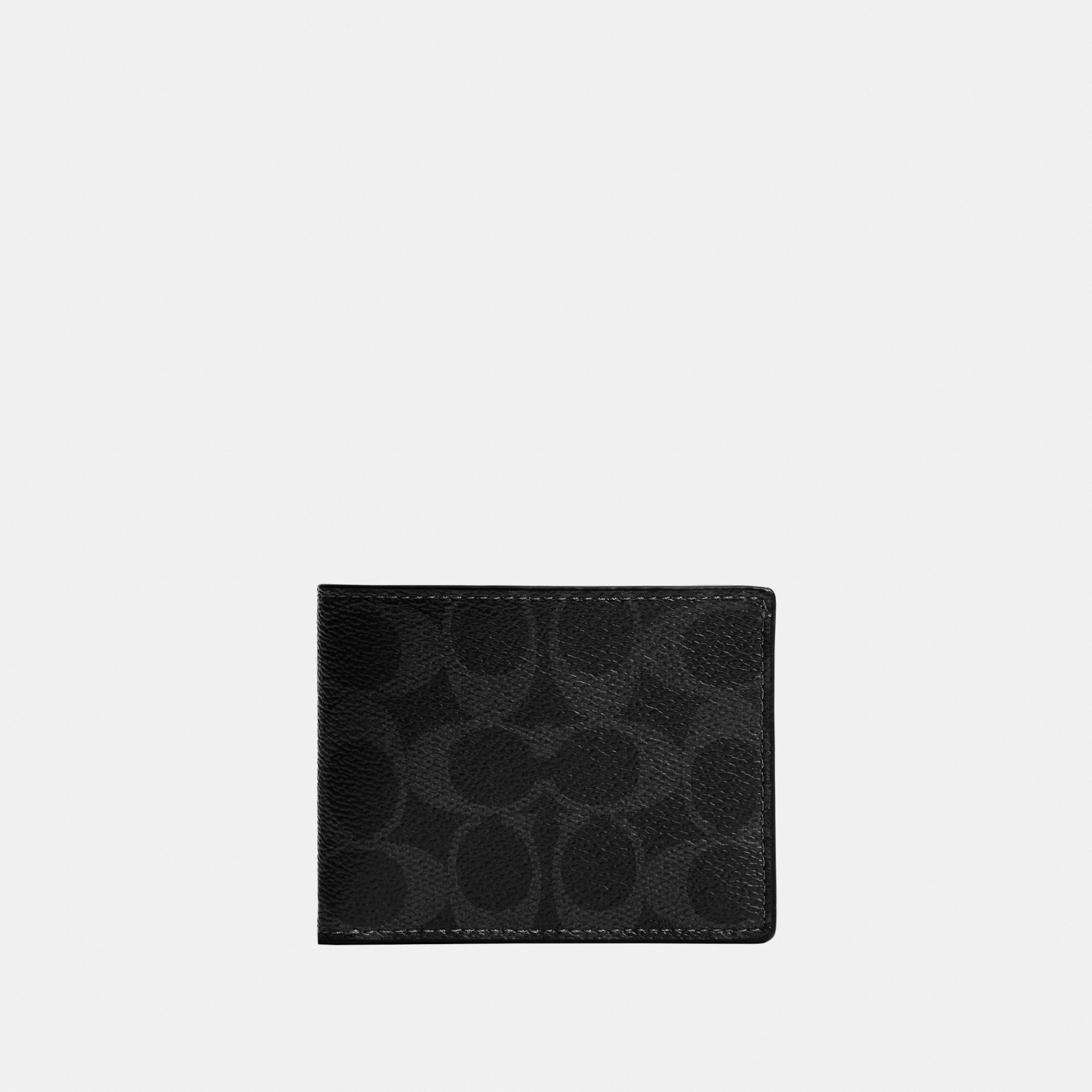 Slim Billfold Wallet In Signature Canvas