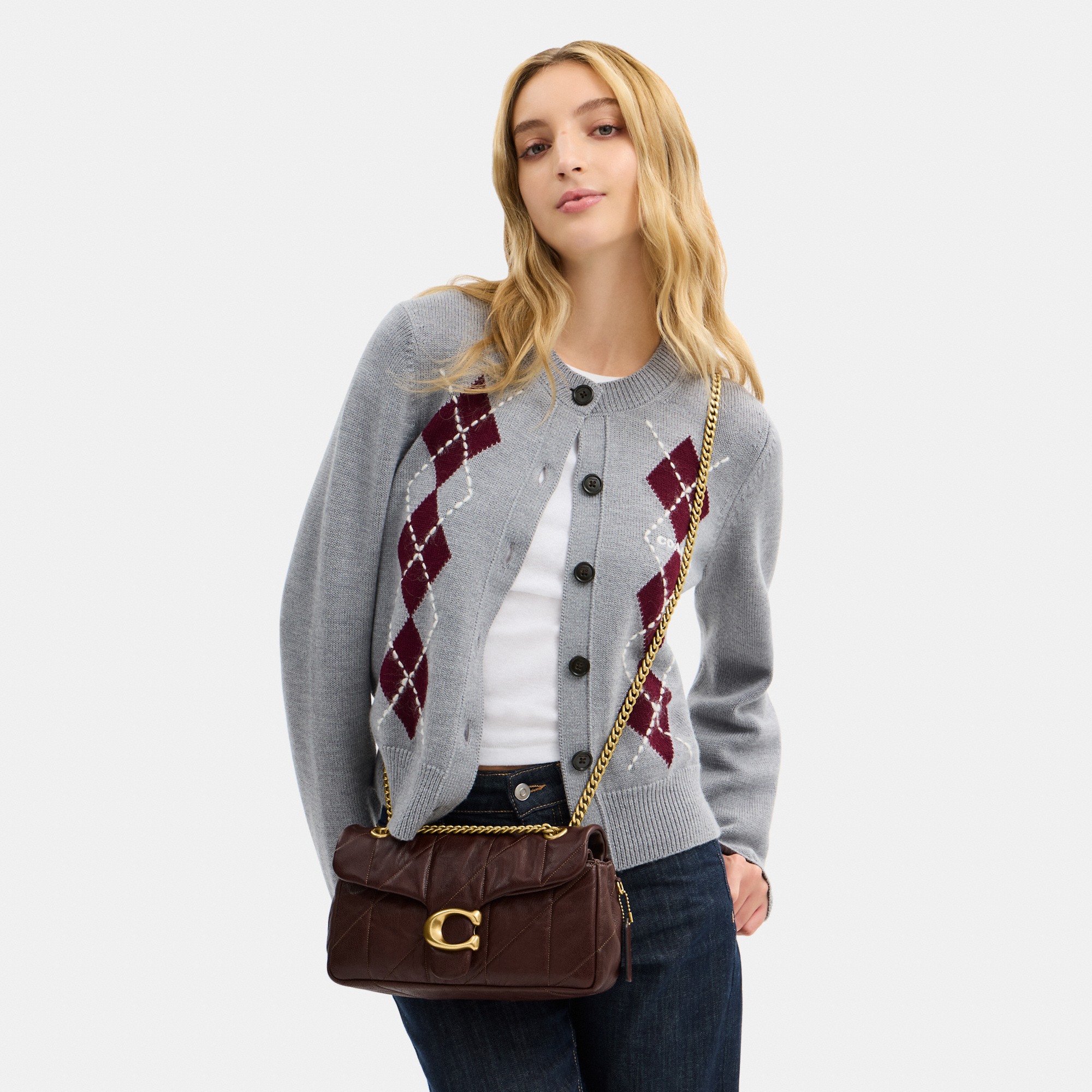 Tabby Shoulder Bag 26 With Quilting