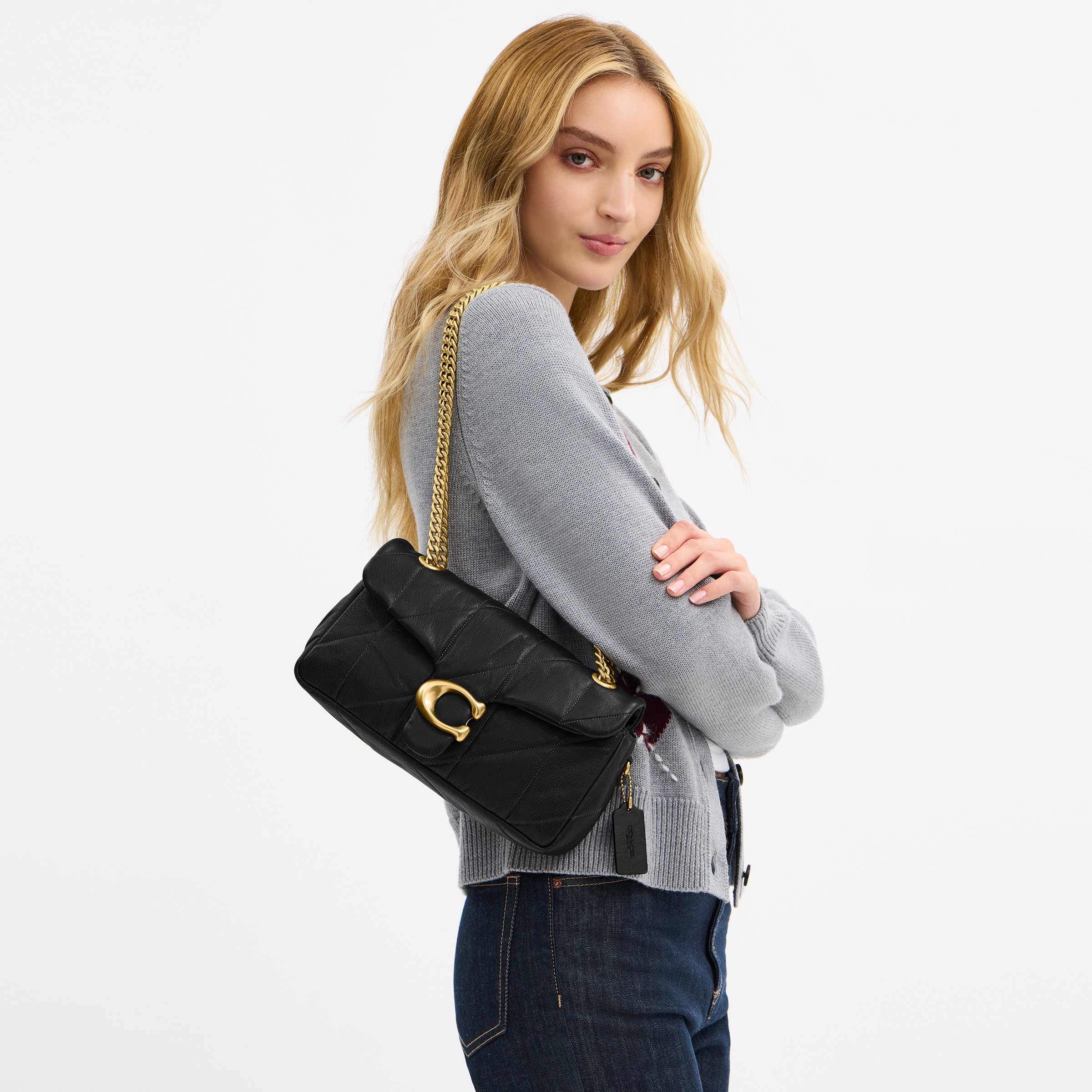 Tabby Shoulder Bag 26 With Quilting