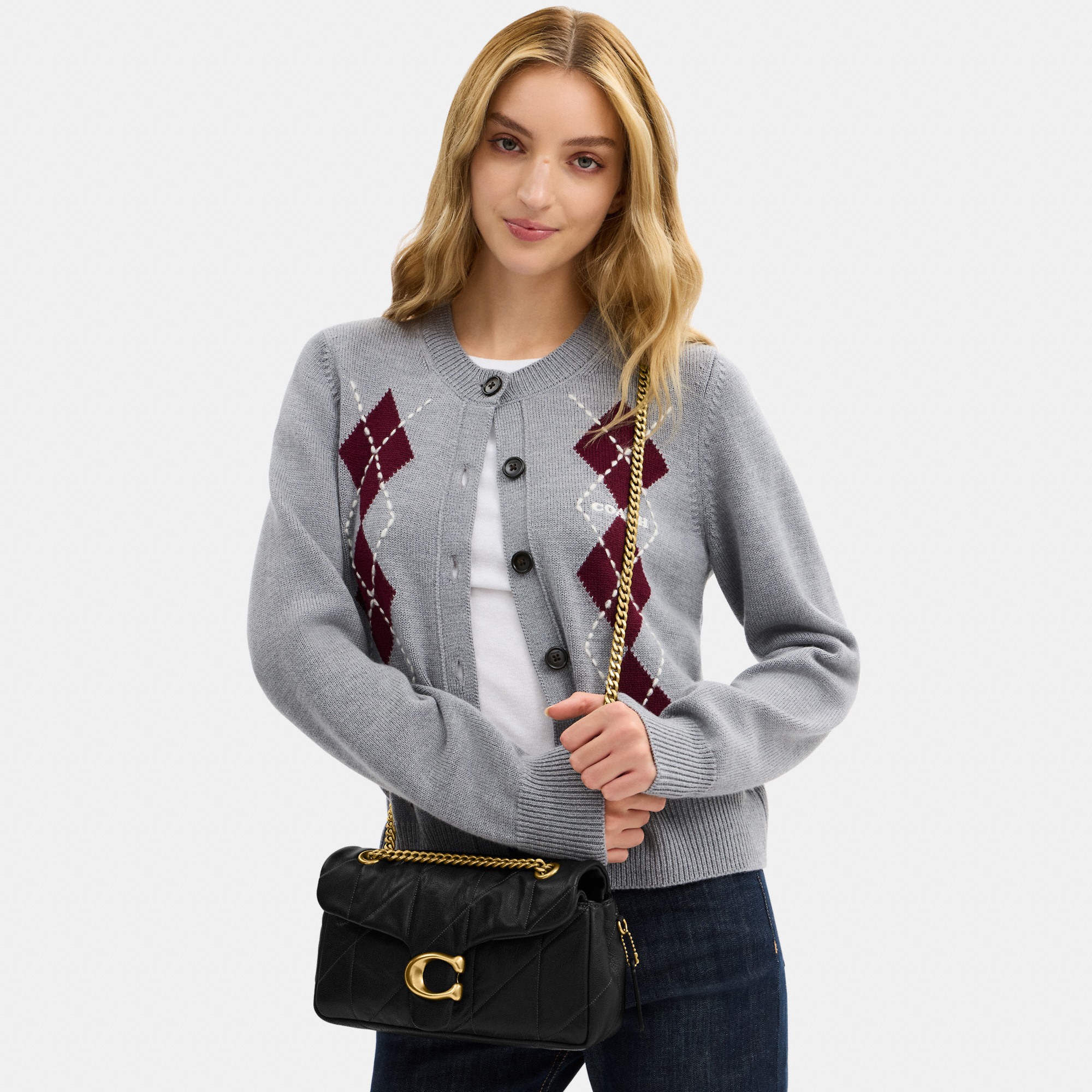 Tabby Shoulder Bag 26 With Quilting