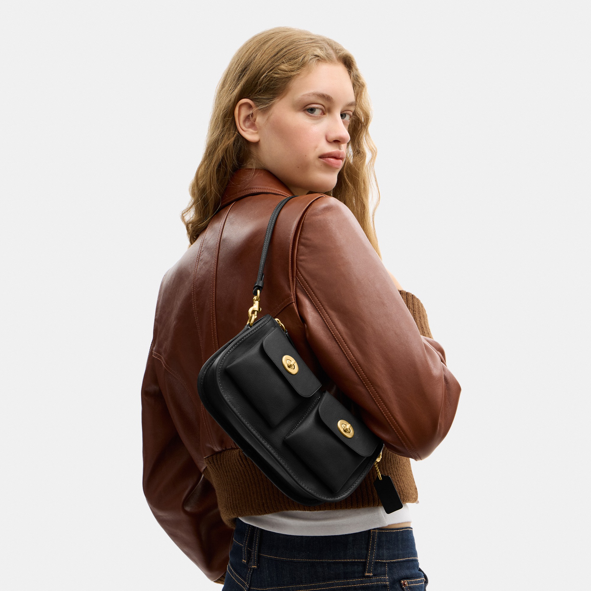 Twin Turnlock Waverly Bag