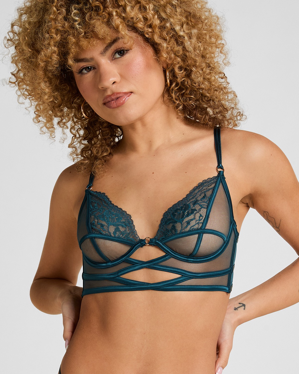 Amel Non-Padded Underwired Longline Bra