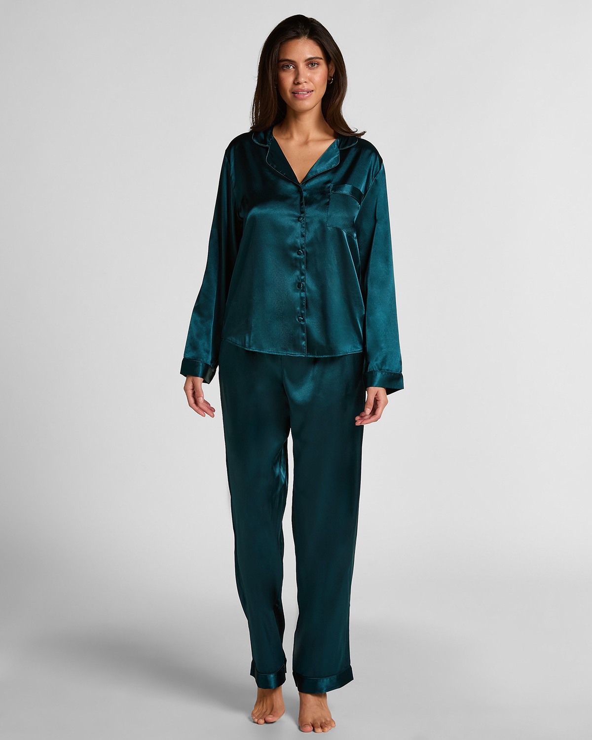 Pyjama Set Shiny Satin