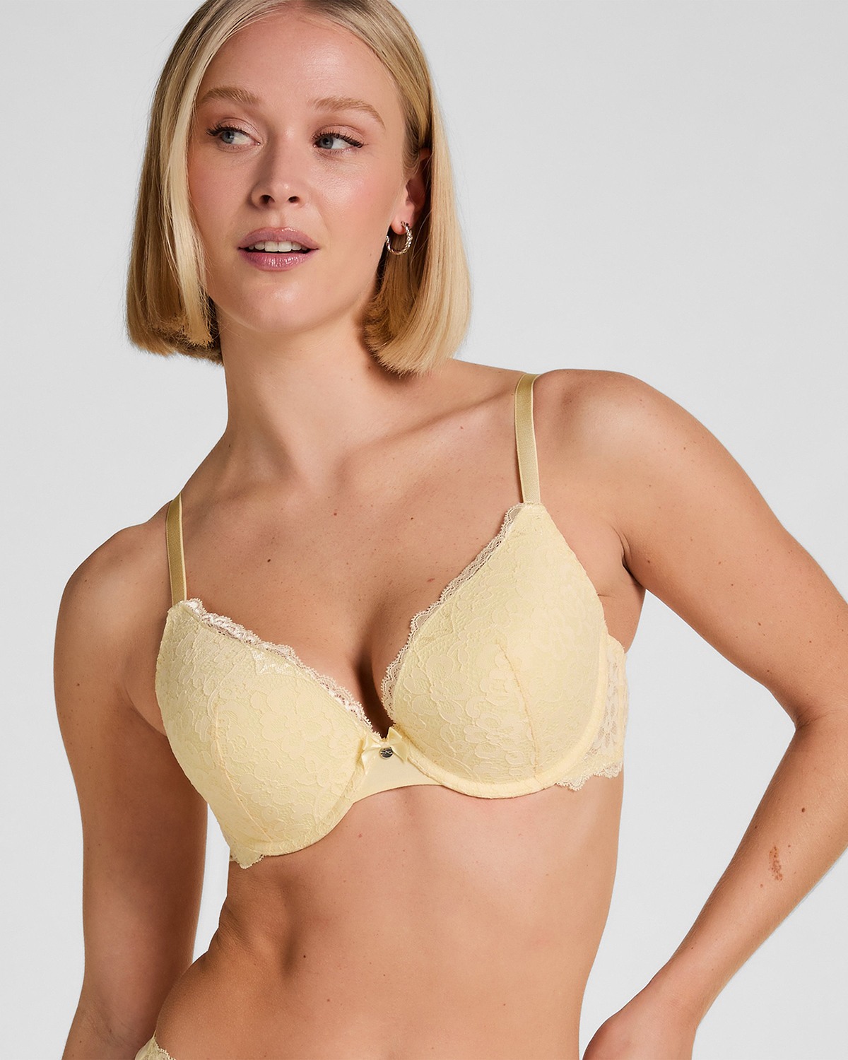 Marine Padded Push-Up Underwired Bra