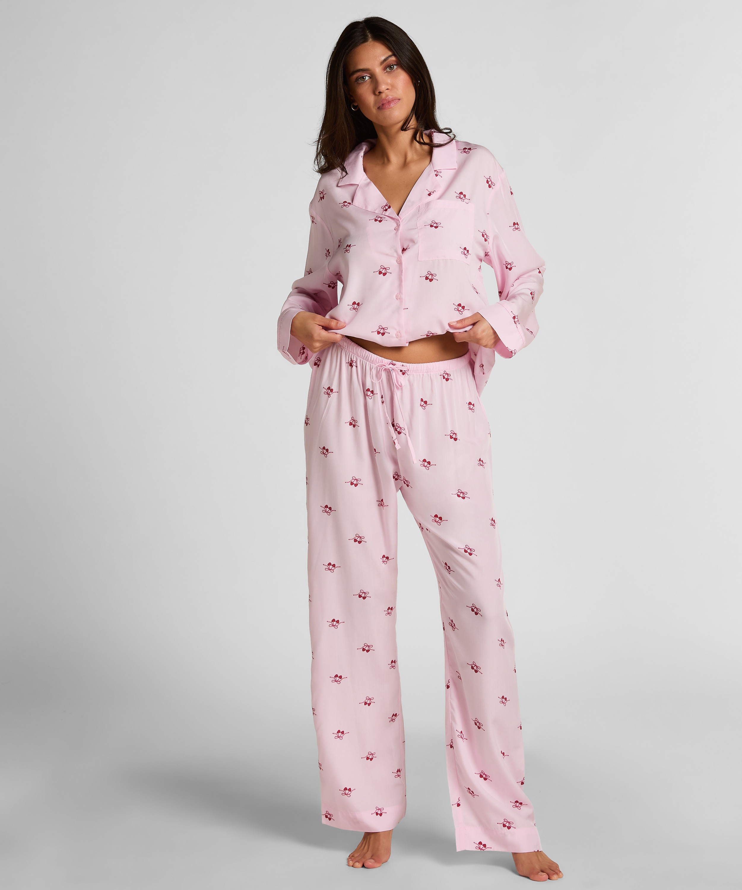 Pant Woven Cherry