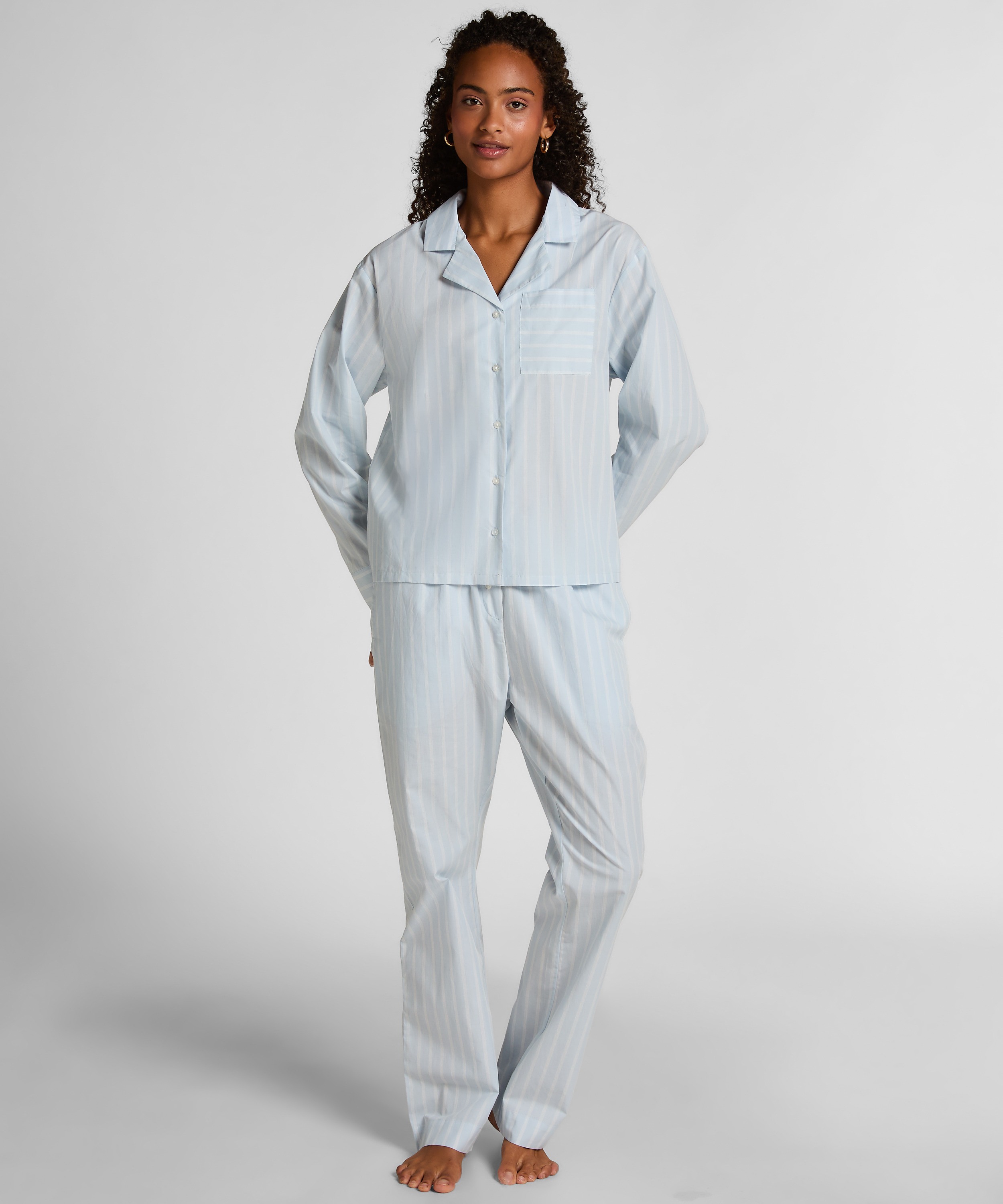 Pant Woven Cotton Stripe