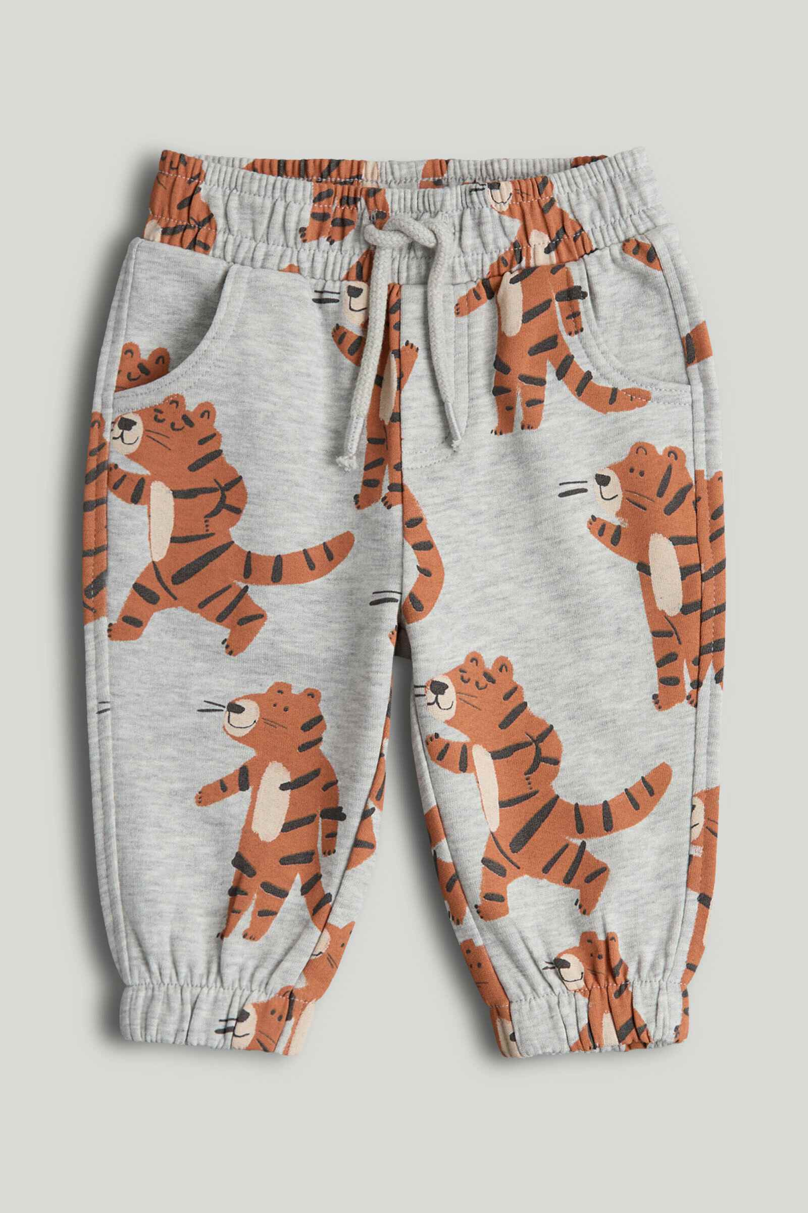 Mothercare Mini Boys Fashion Printed Jogger - Grey