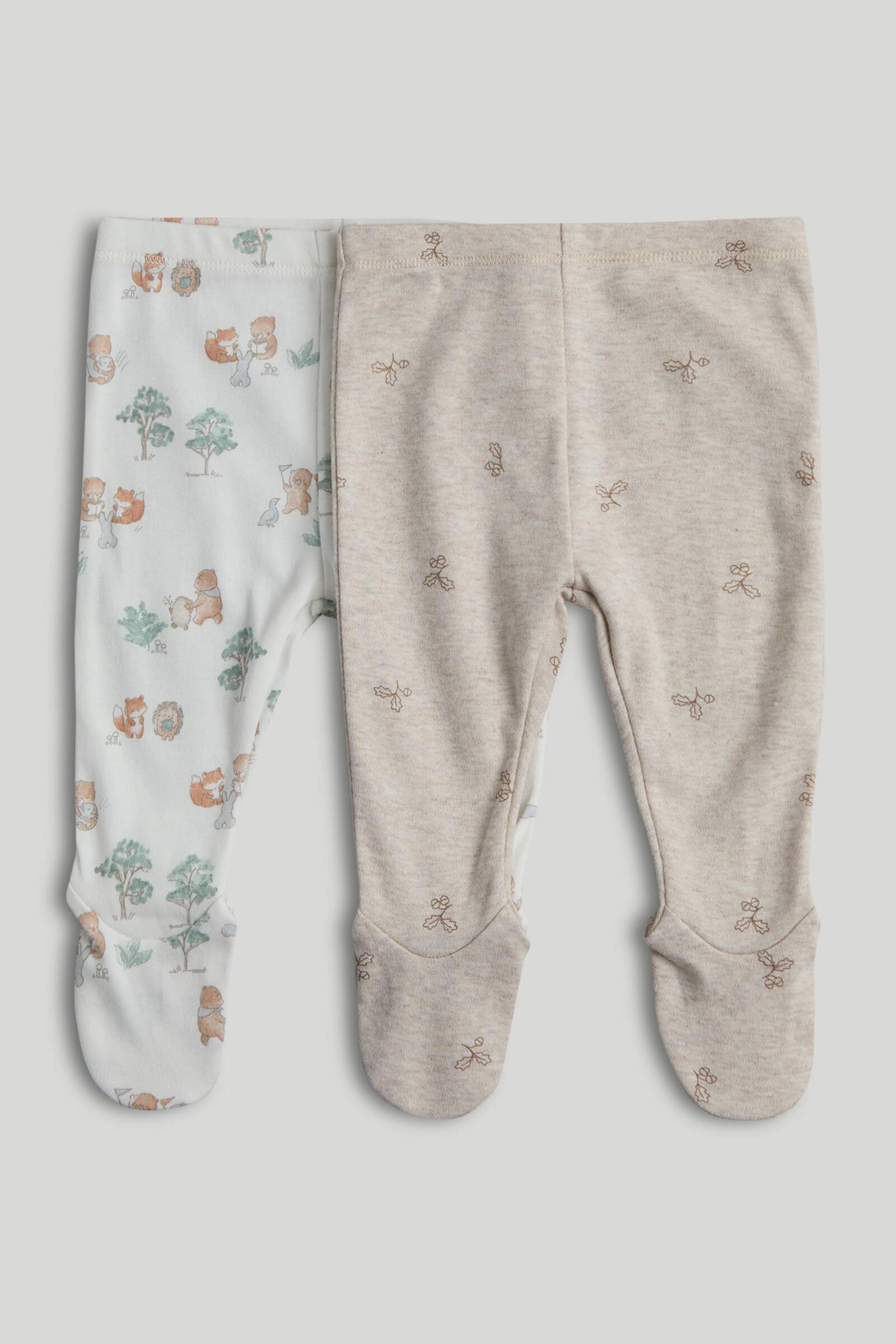 Mothercare My First Unisex Classic Printed Leggings - Pack of 2 - Multi