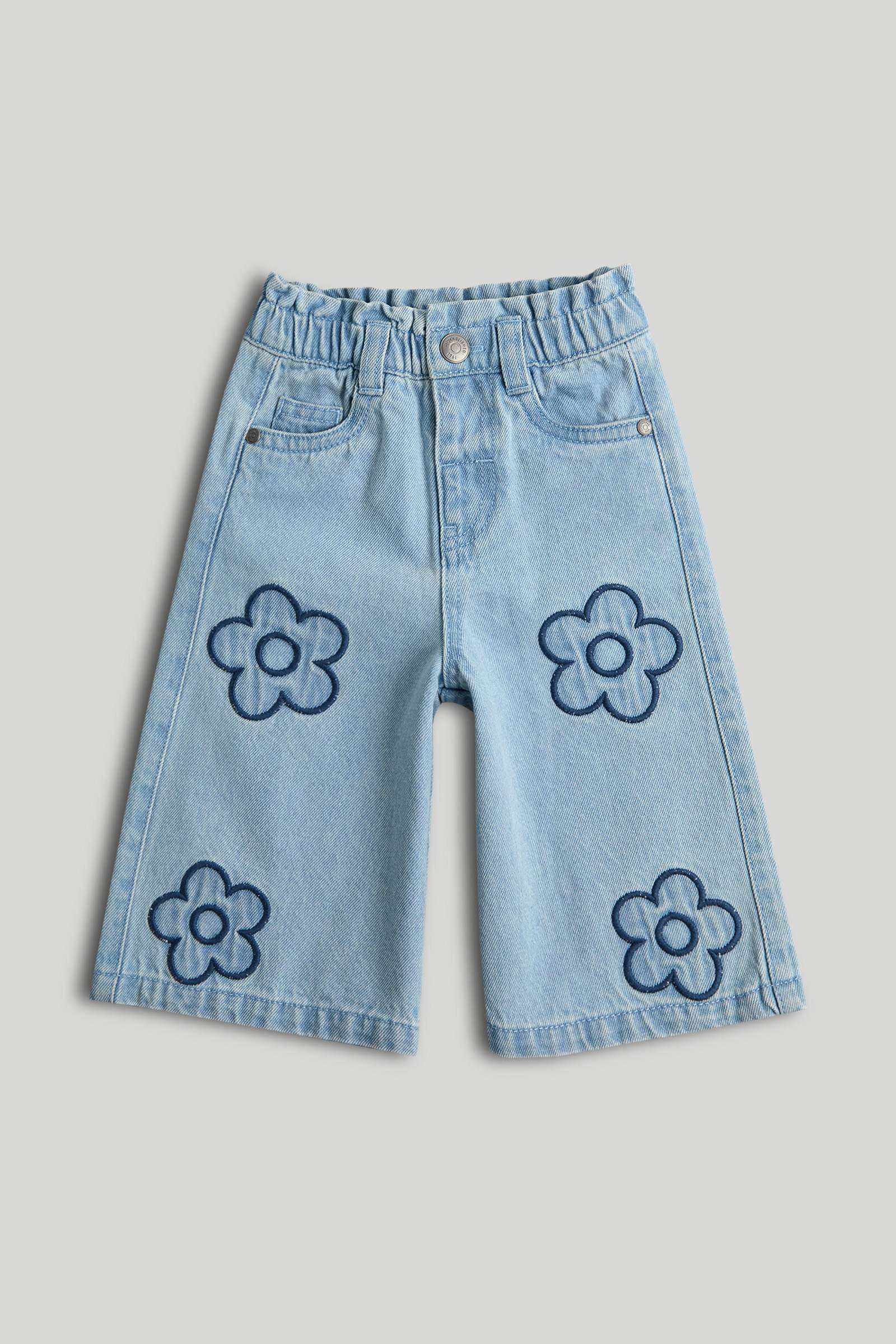 Mothercare Girls Solid Jeans - Blue