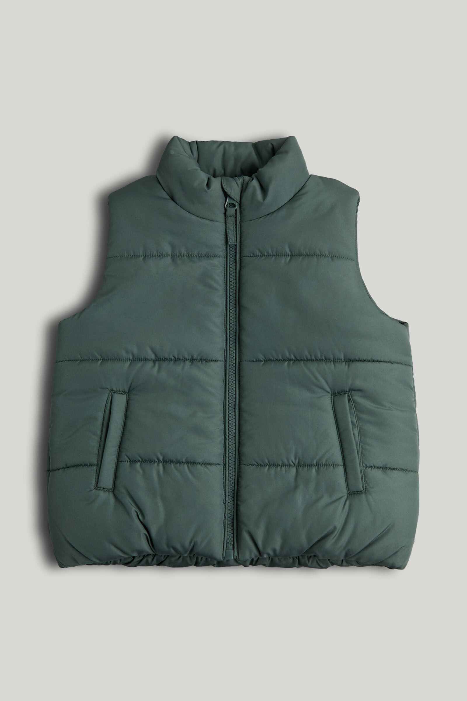 Mothercare Junior Boys Outerwear Sleeveless Gilet - Dark Green
