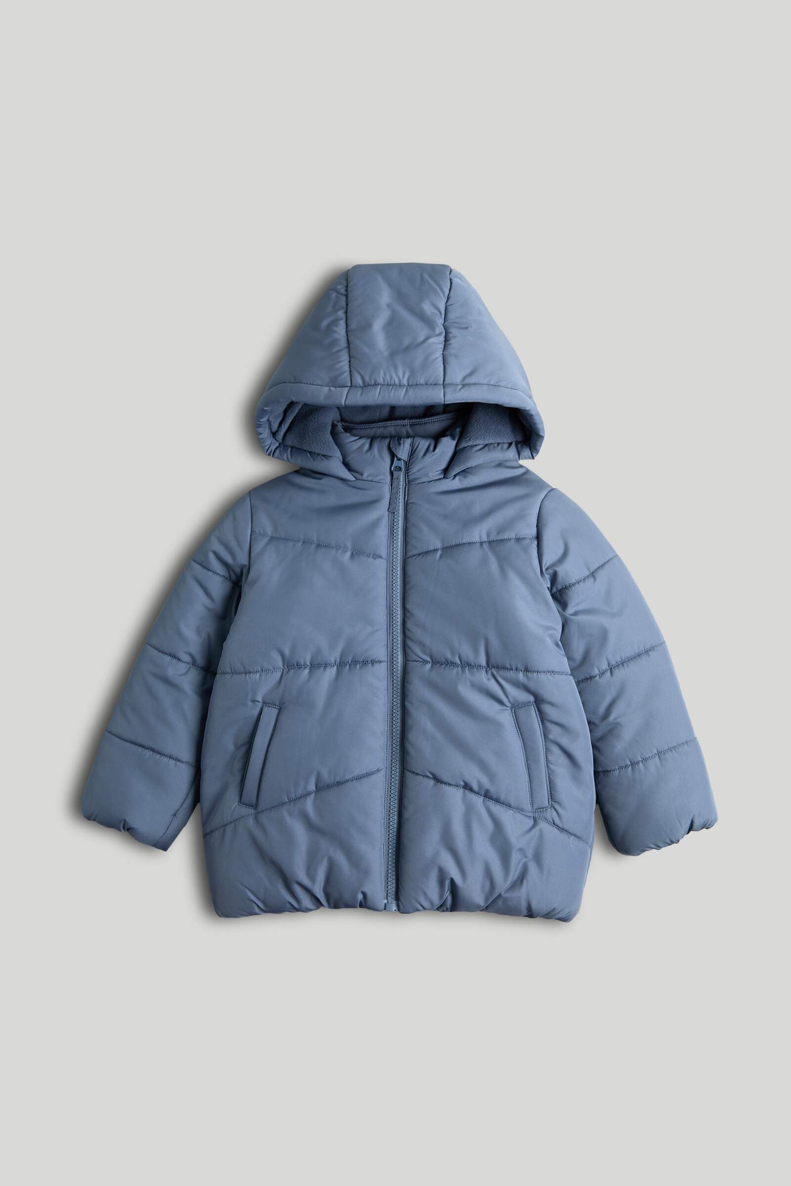 Mothercare Junior Boys Outerwear Full Sleeves Jacket - Dark Grey