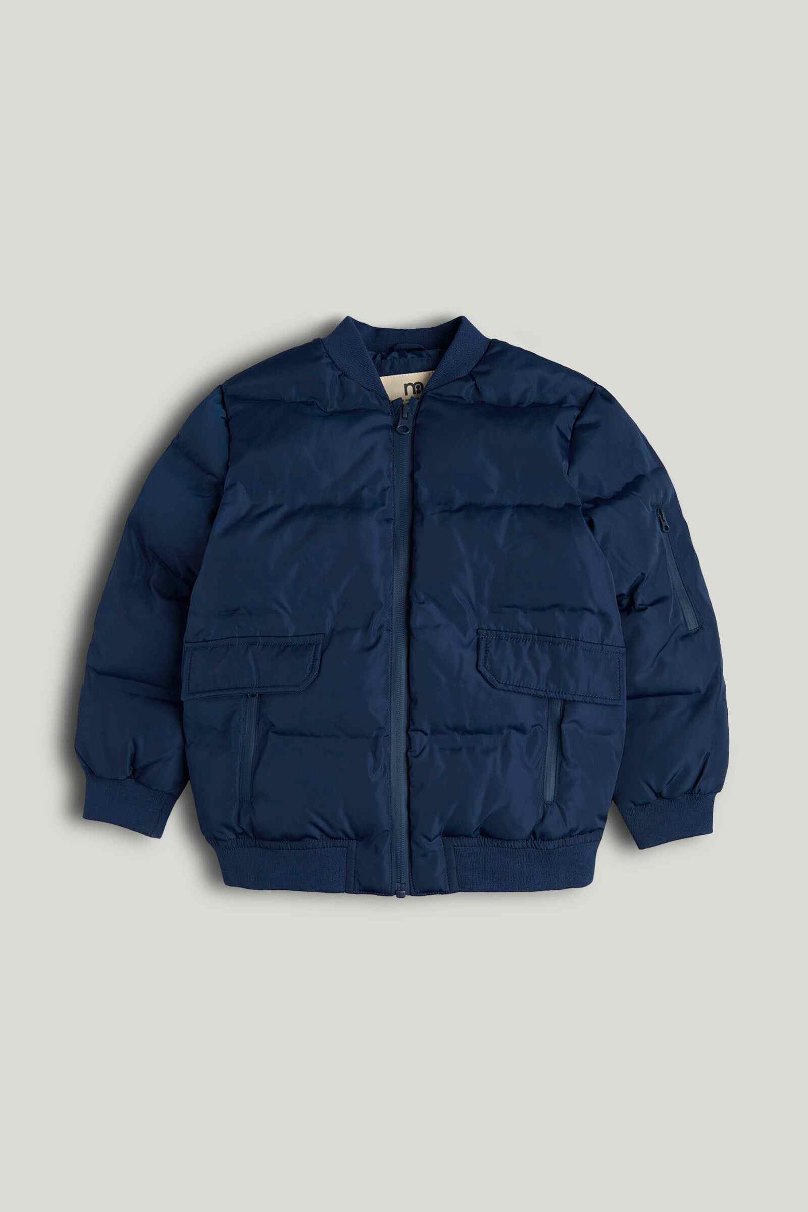 Mothercare Junior Boys Outerwear Full Sleeves Bomber - Navy