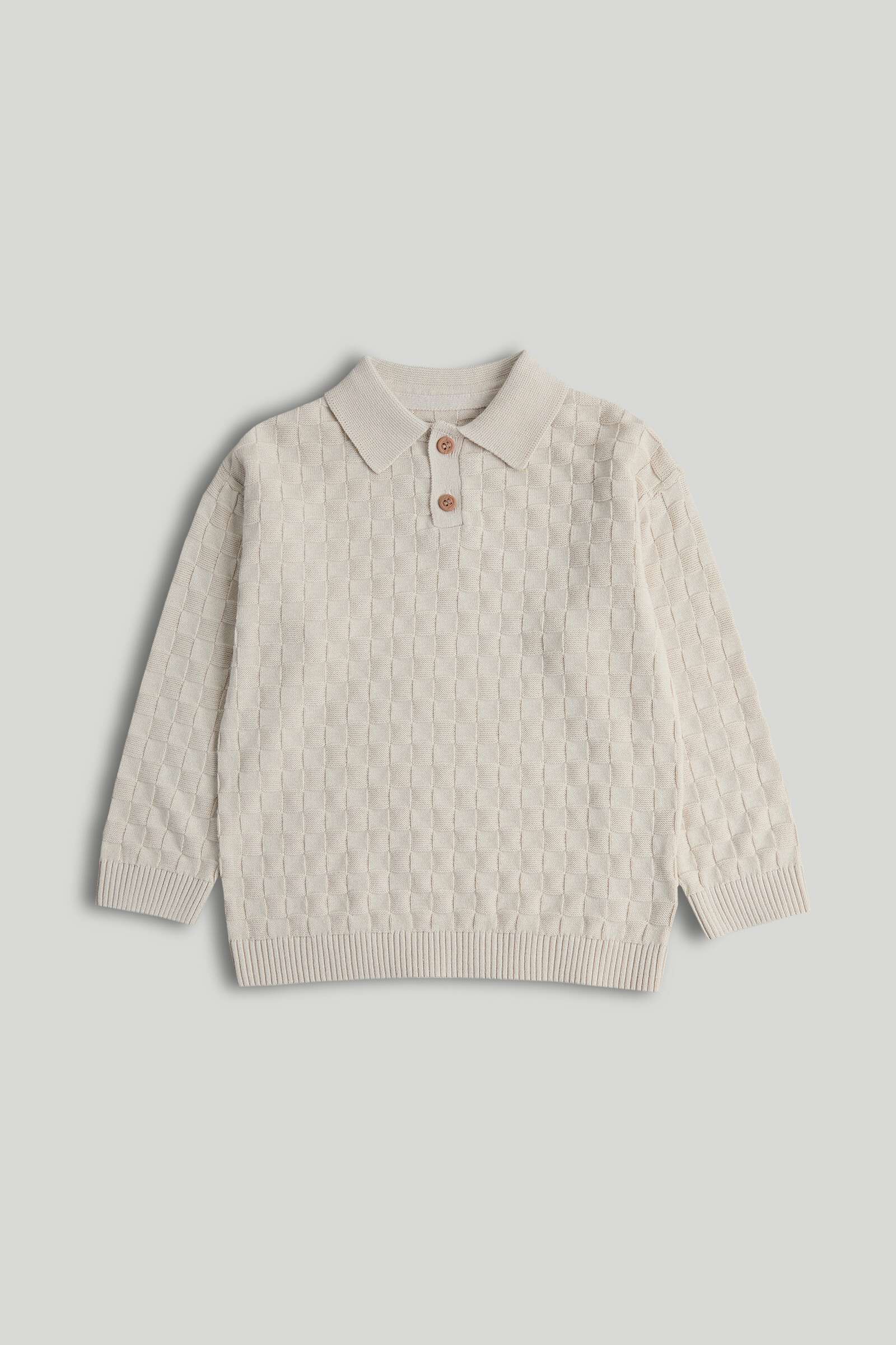Mothercare Junior Boys Thrift Shop Full Sleeves Jumper - Neutral