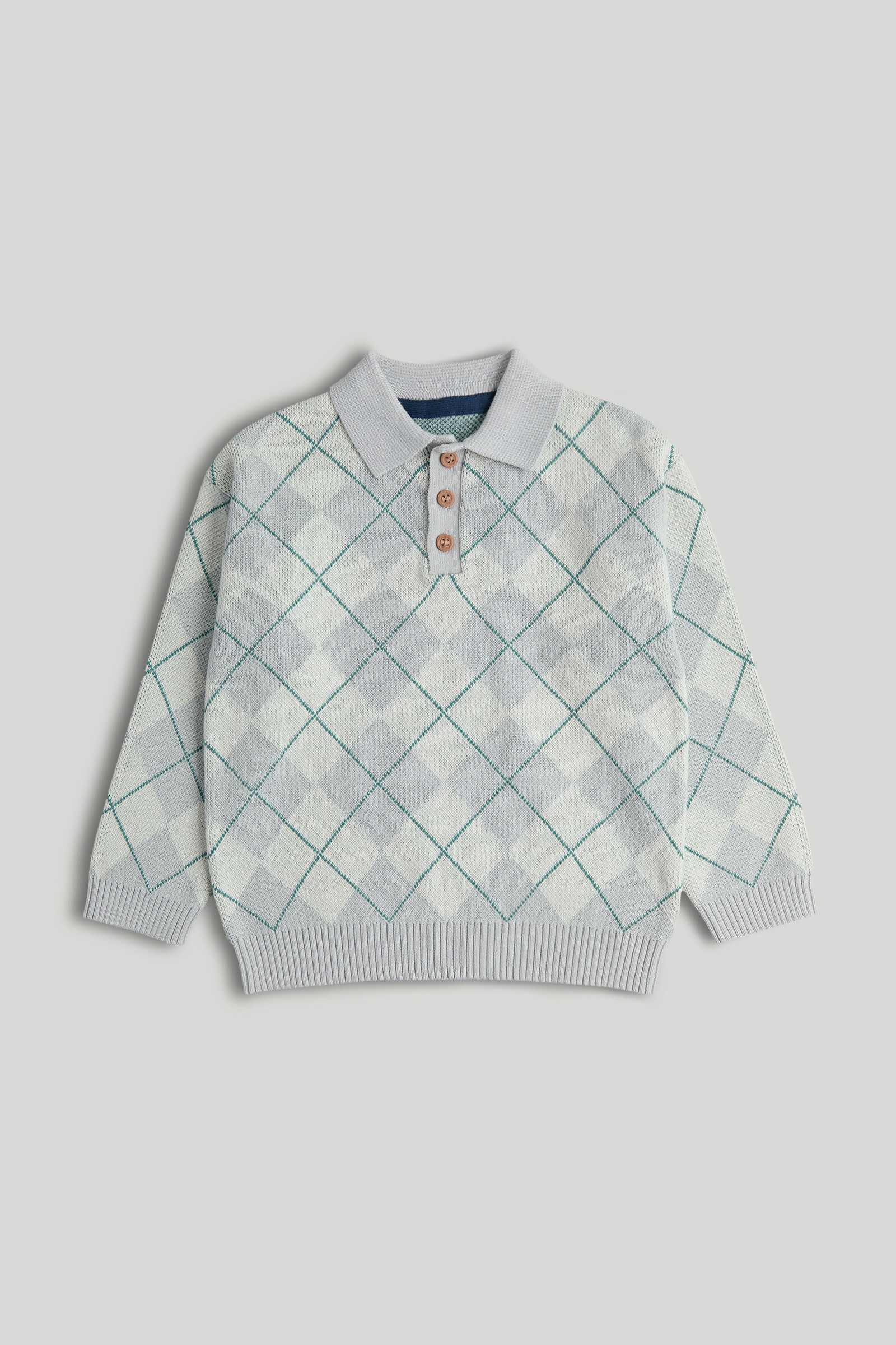 Mothercare Junior Boys Britpop Revival Full Sleeves Jumper - Multi
