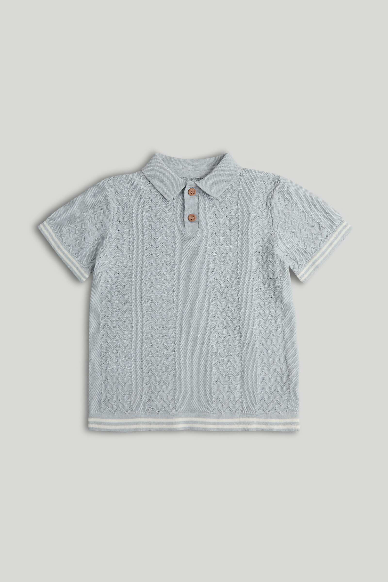 Mothercare Junior Boys Britpop Revival Short Sleeves T-Shirt - Light Blue