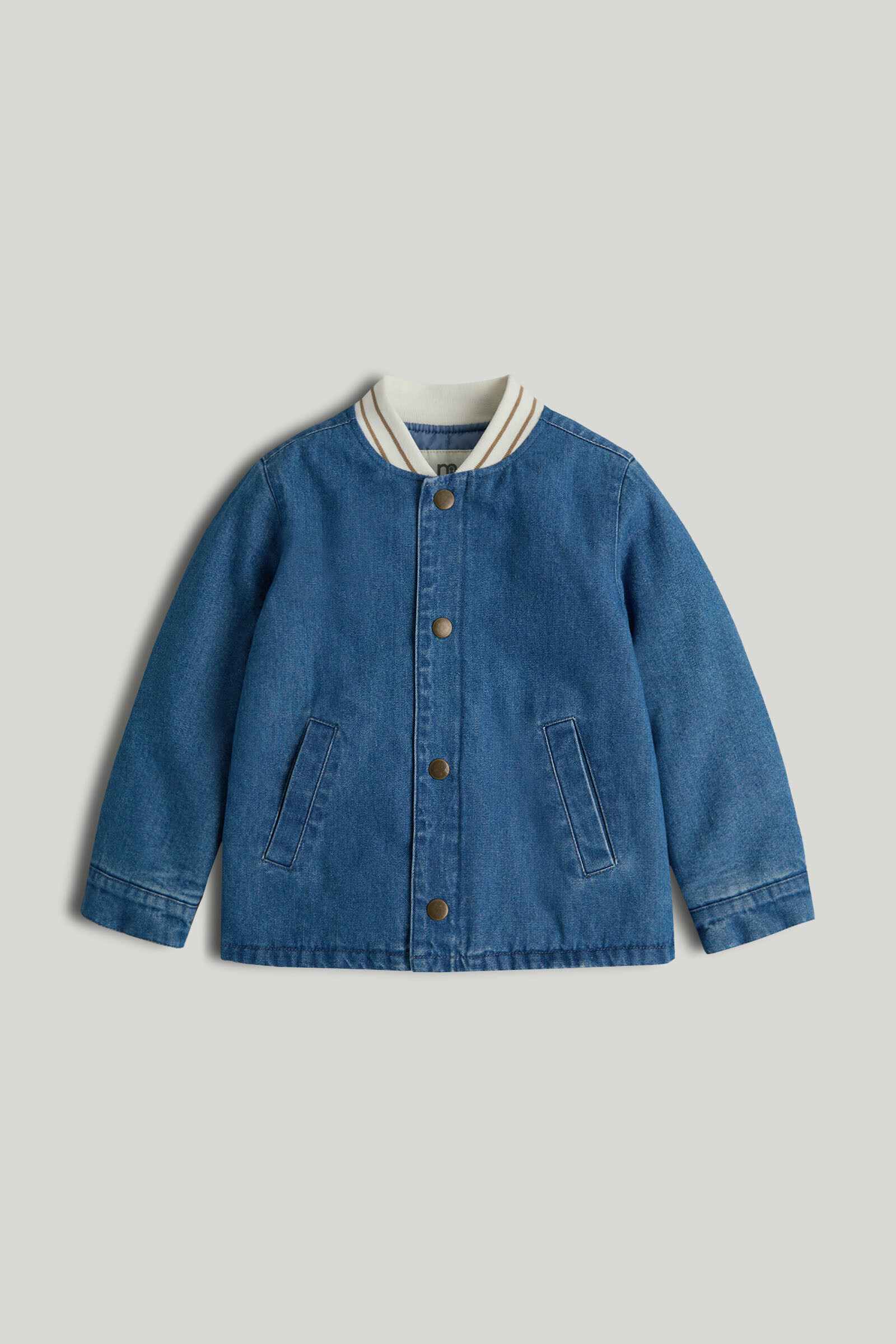 Mothercare Mini Boys Playful Wanderer Full Sleeves Jacket - Light Blue