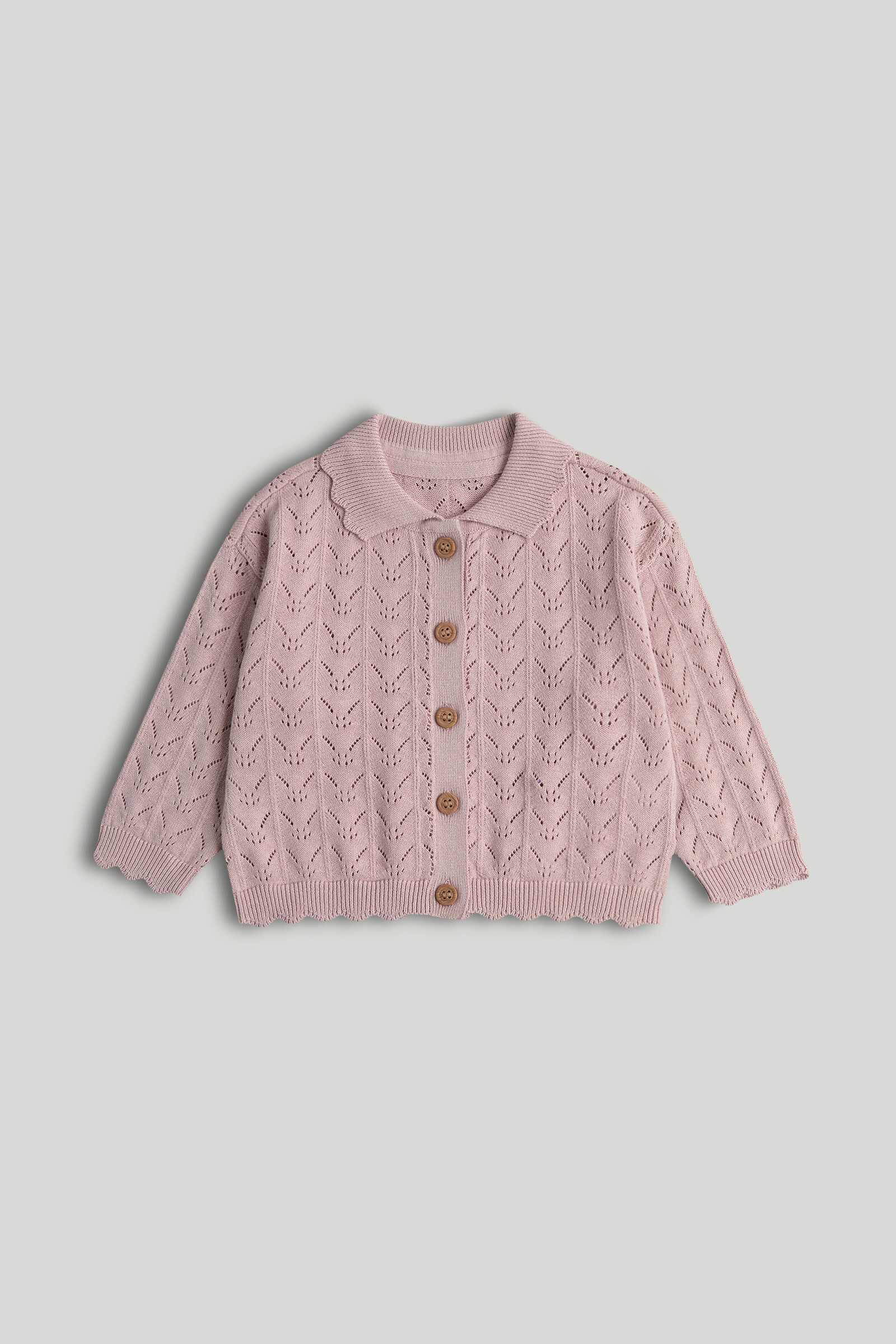 Mothercare Mini Girls Vintage Floral Full Sleeves Cardigan - Pink