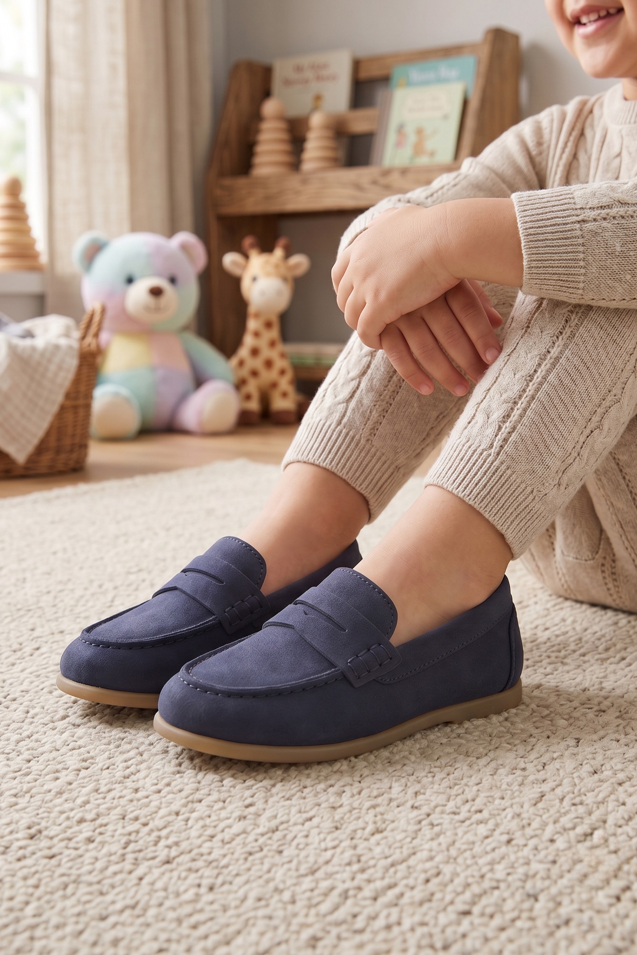 Mothercare Boys Slip-On Shoes - Blue