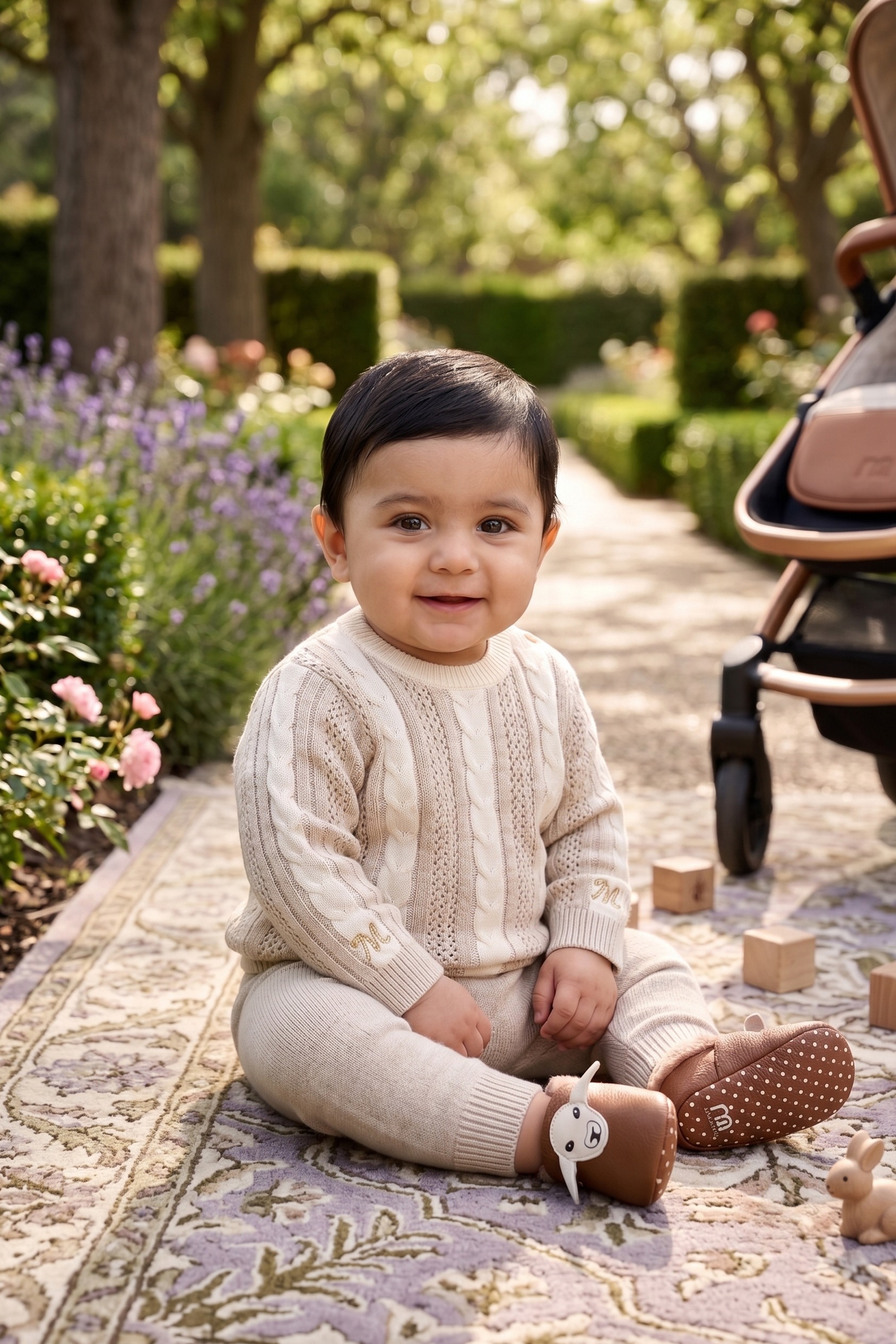 Mothercare Unisex Slip-On Prams - Brown
