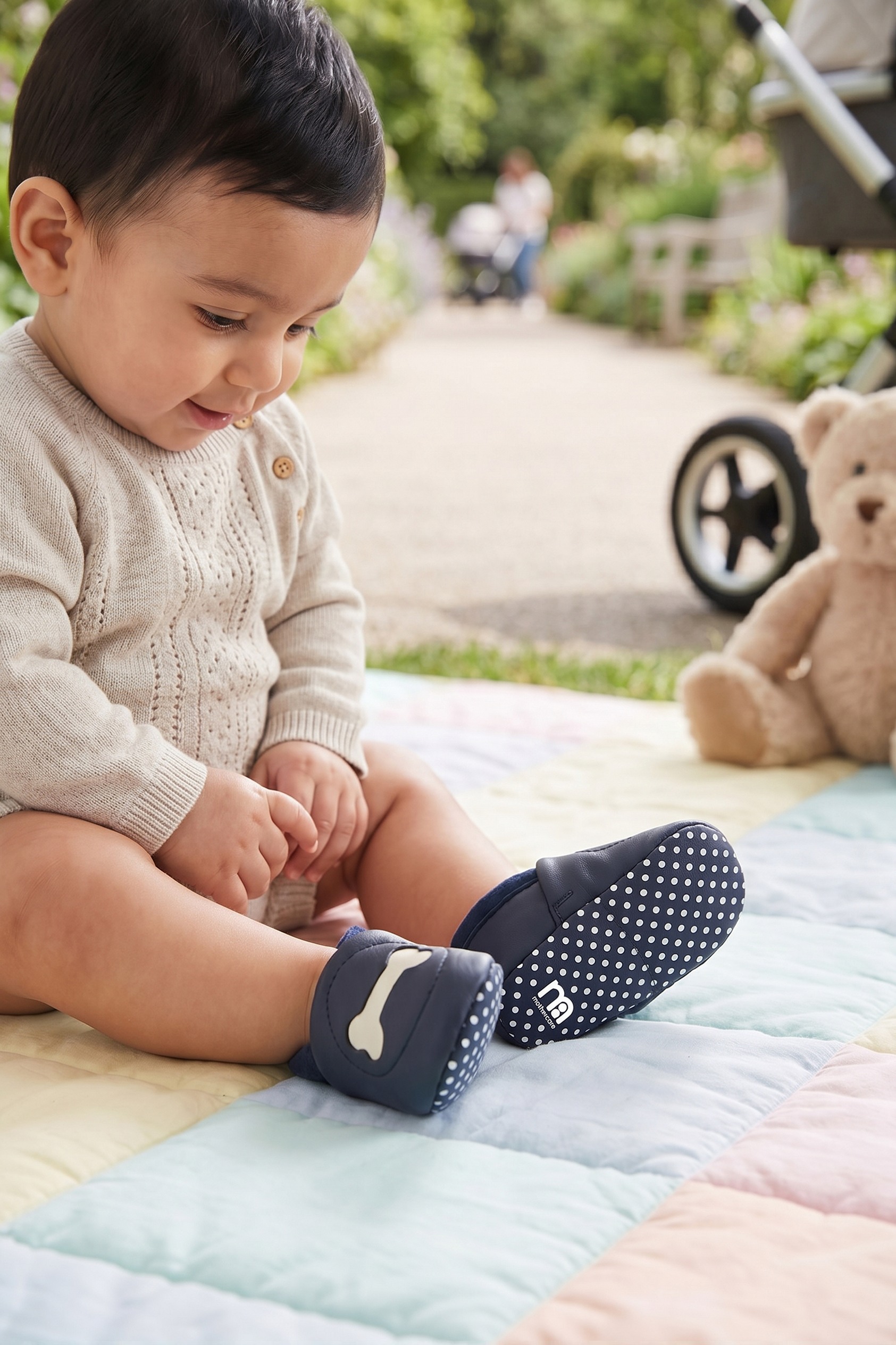Mothercare Boys Slip-On Prams - Blue
